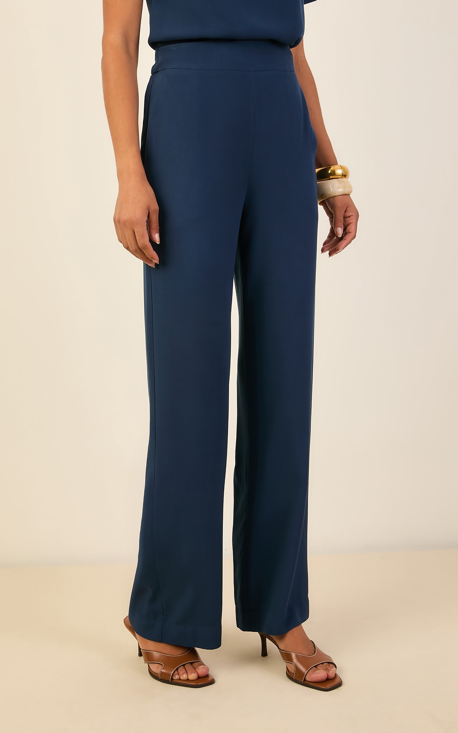 Pantalona Color Marinho