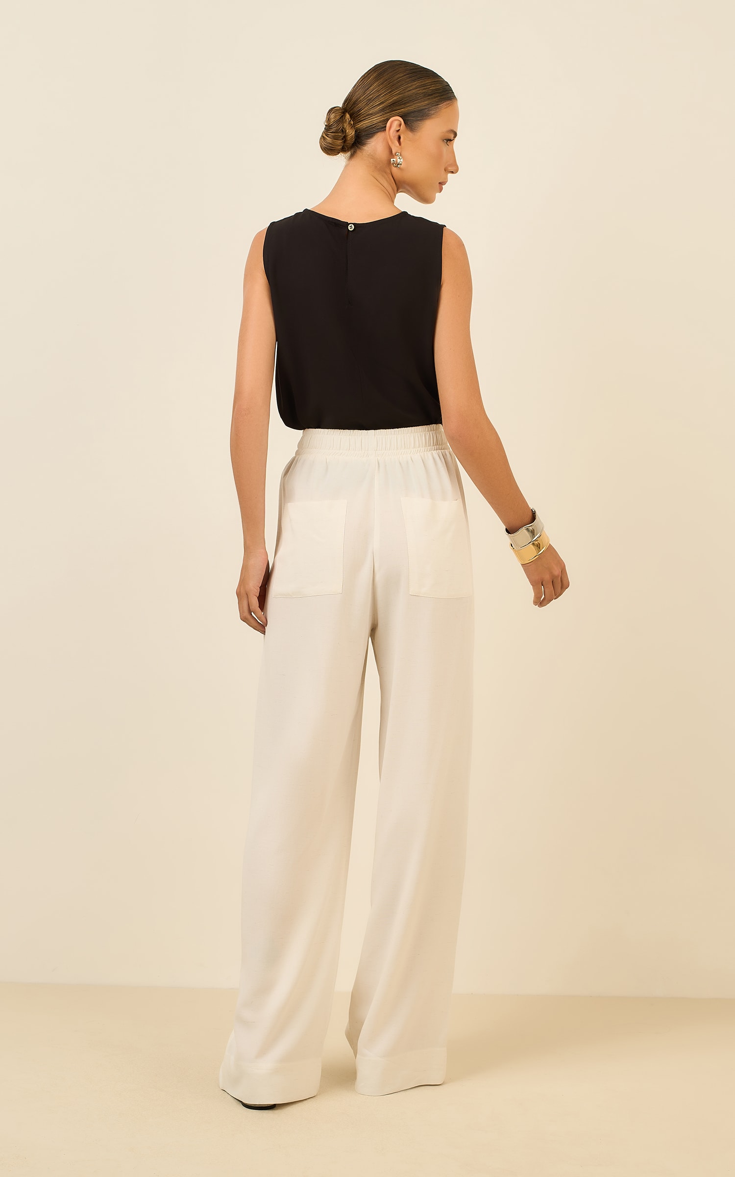 Pantalona Cos Elastico Horizonte Natural
