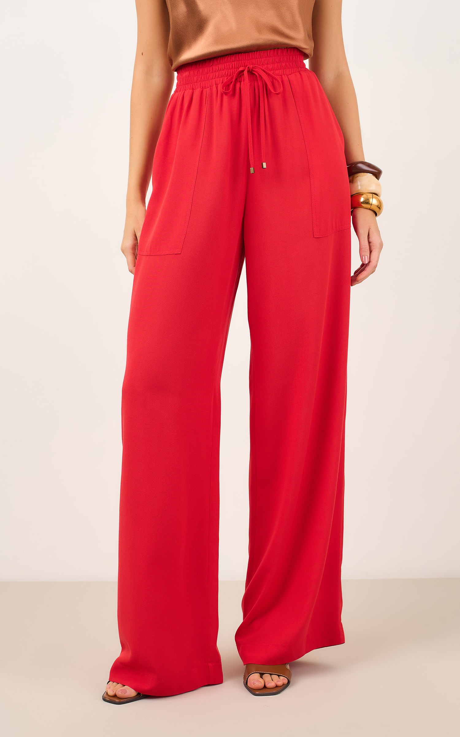 Pantalona Crayon Vermelho