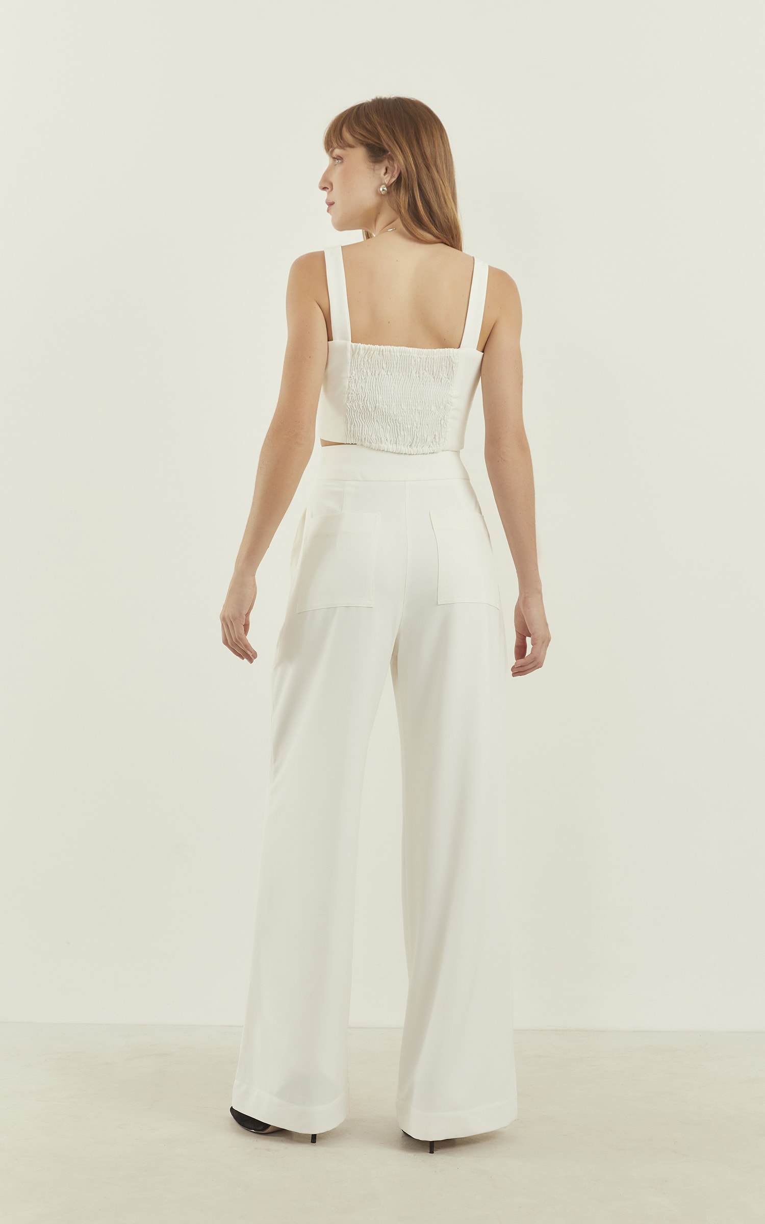 Pantalona Dalia Off White