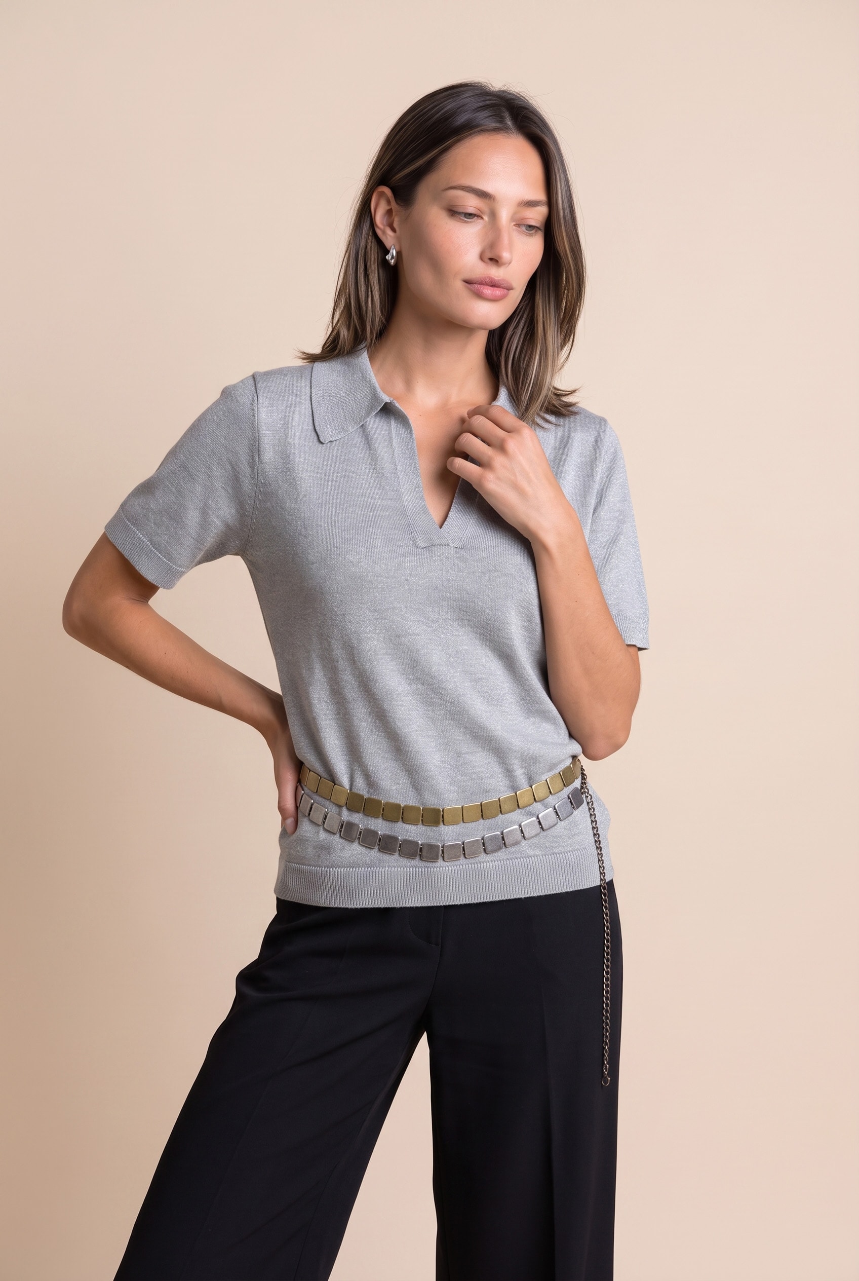 Pantalona Disco Preto