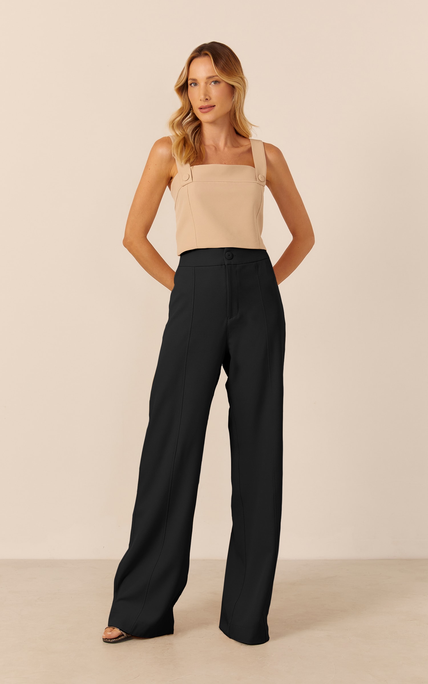 Pantalona Encanto Preto