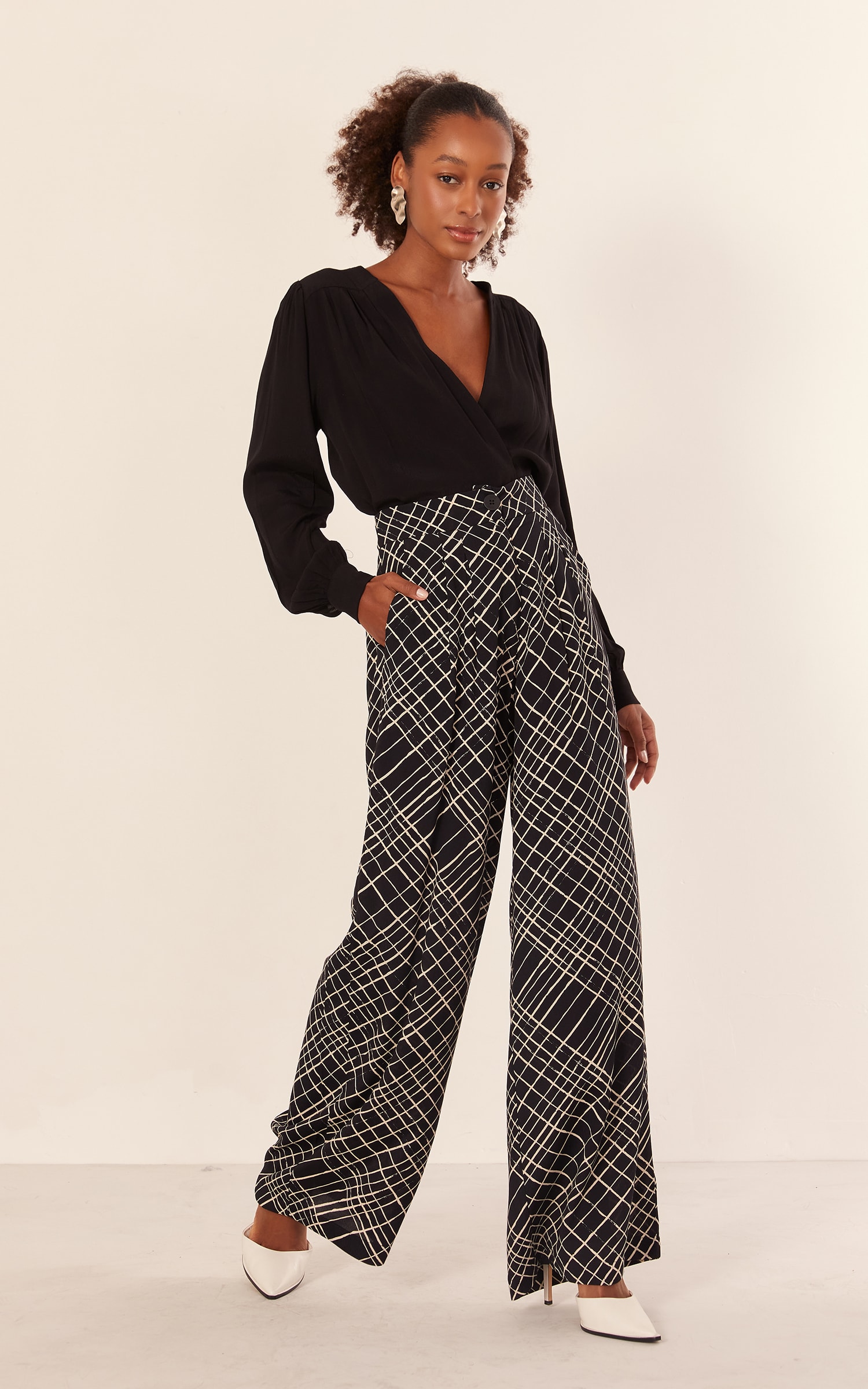 Pantalona Estampa Cerrado