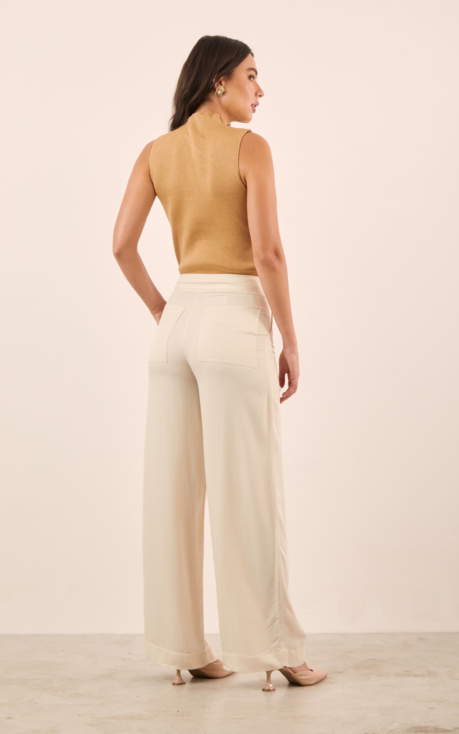 Pantalona Gaia Areia