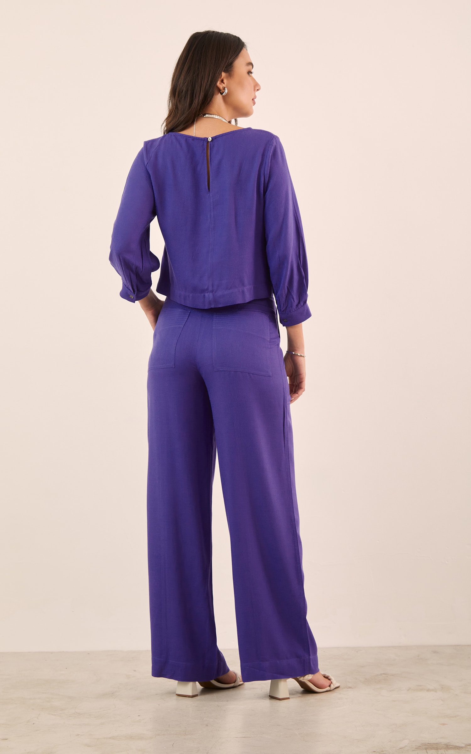 Pantalona Gaia Roxo