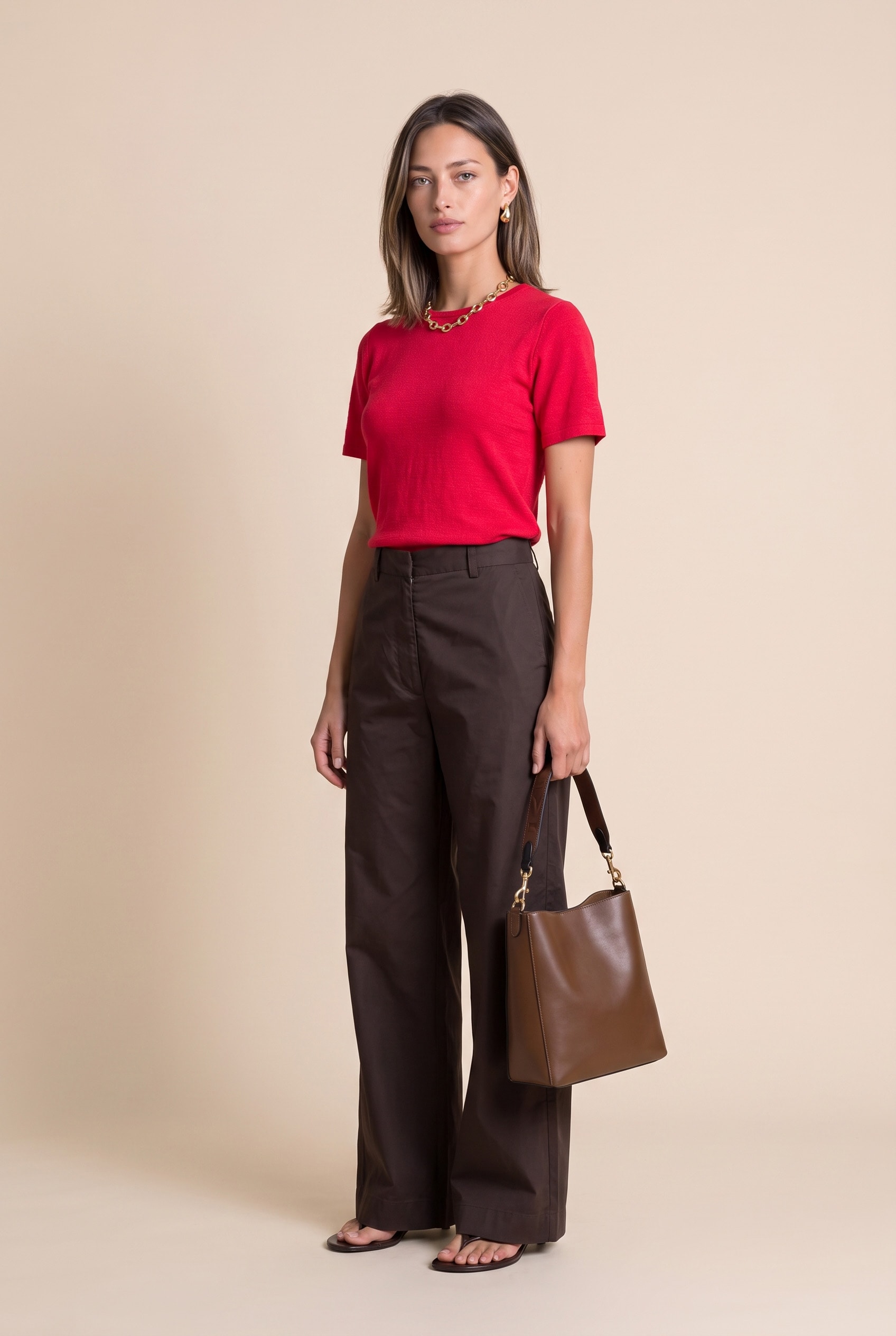 Pantalona Groove Marrom