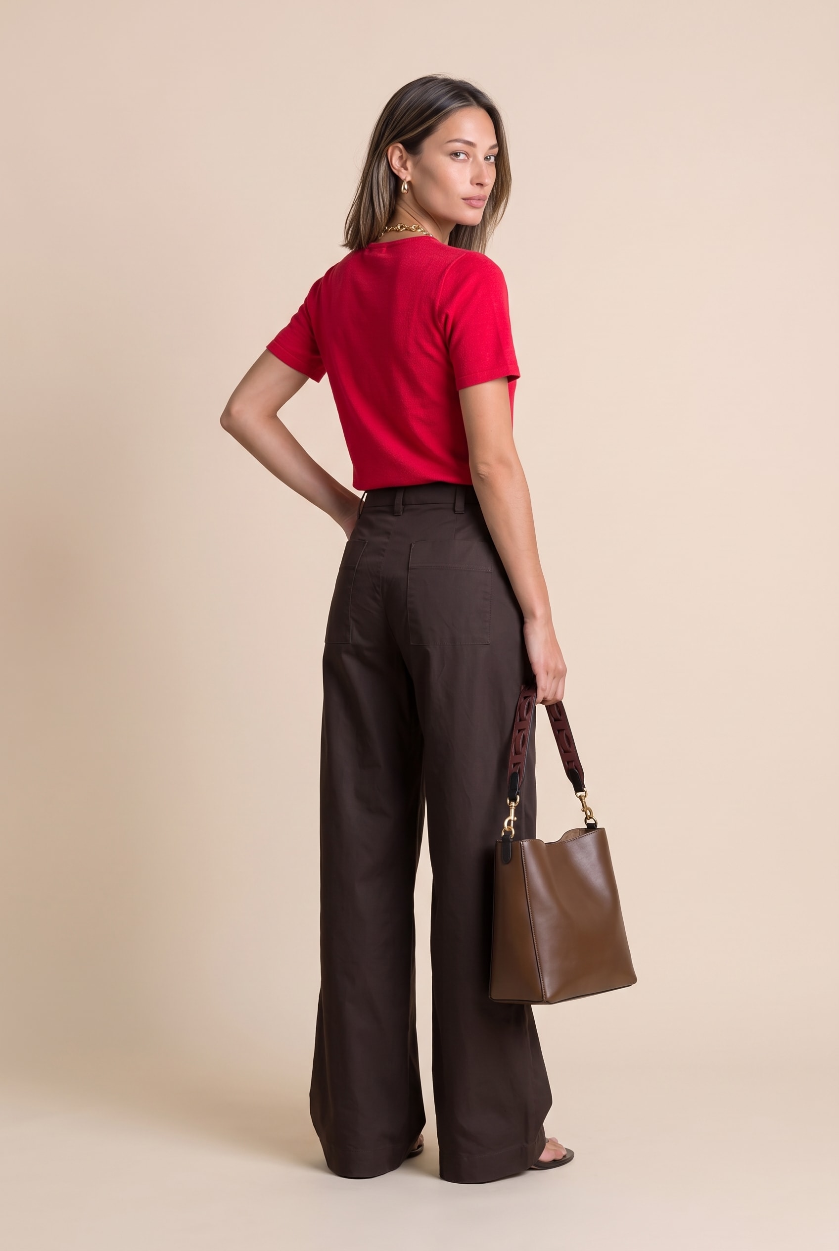 Pantalona Groove Marrom