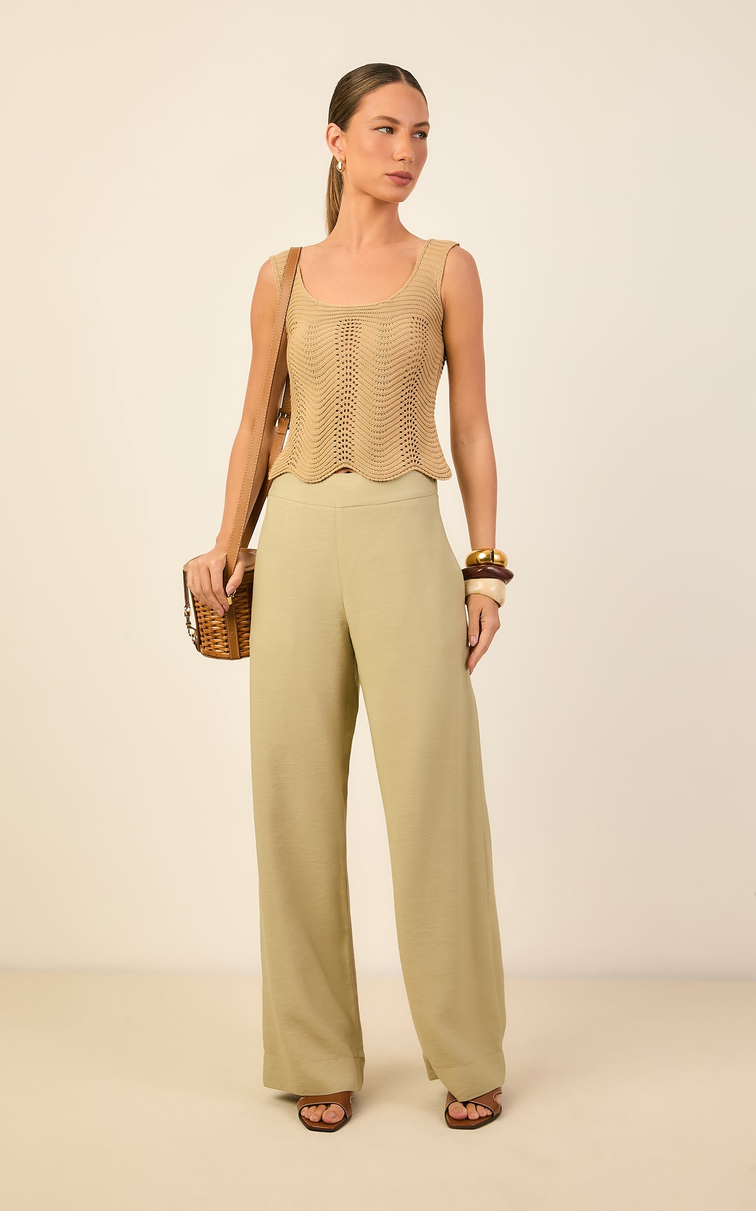 Pantalona Icone Cha Verde