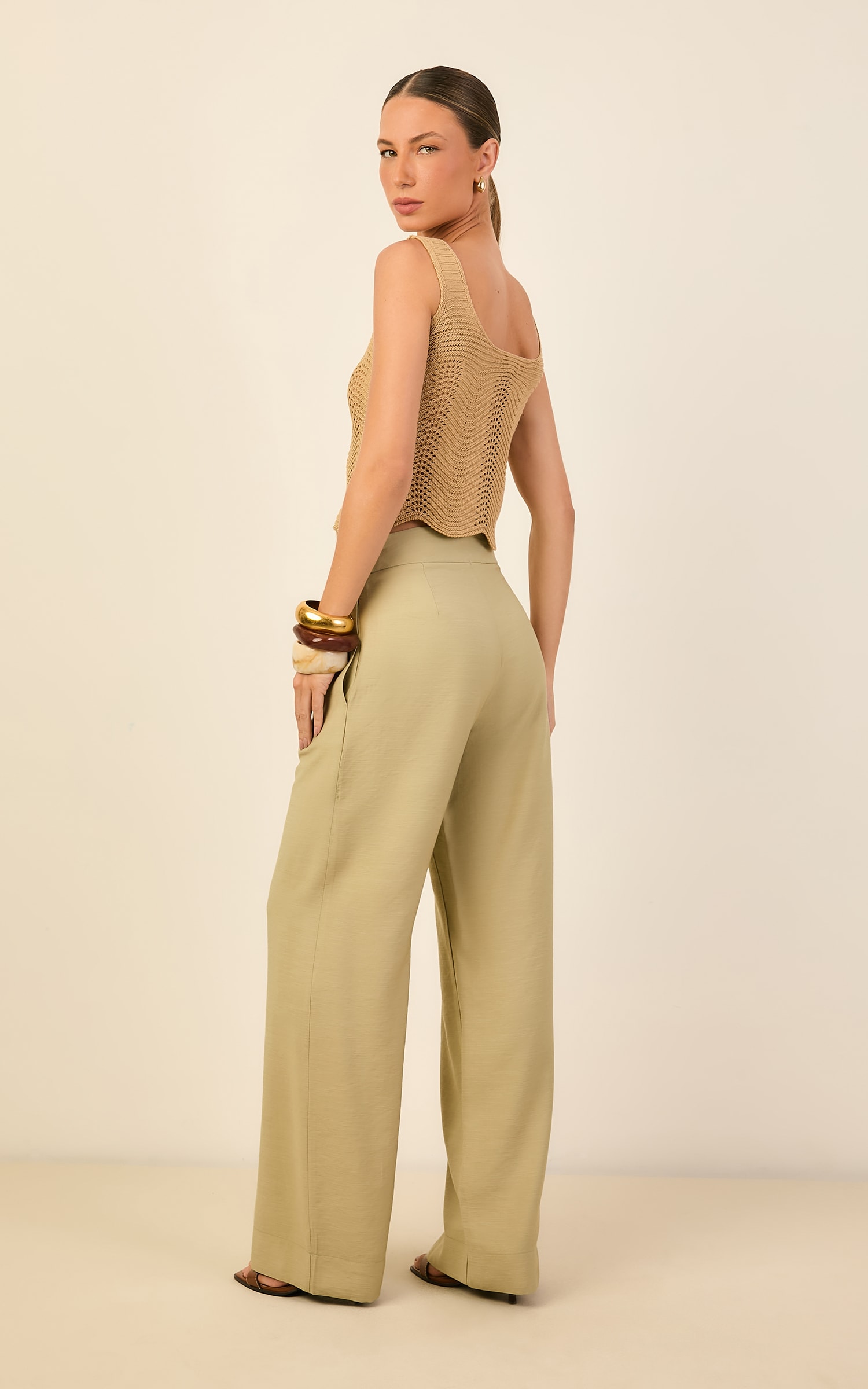 Pantalona Icone Cha Verde