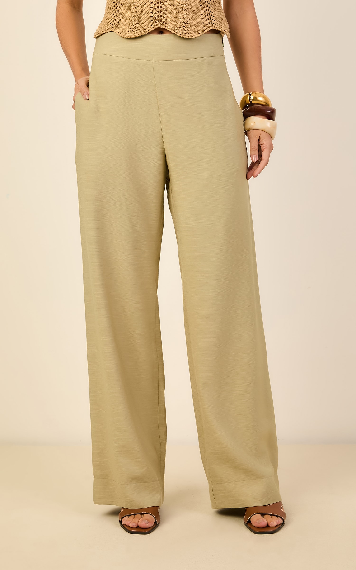 Pantalona Icone Cha Verde