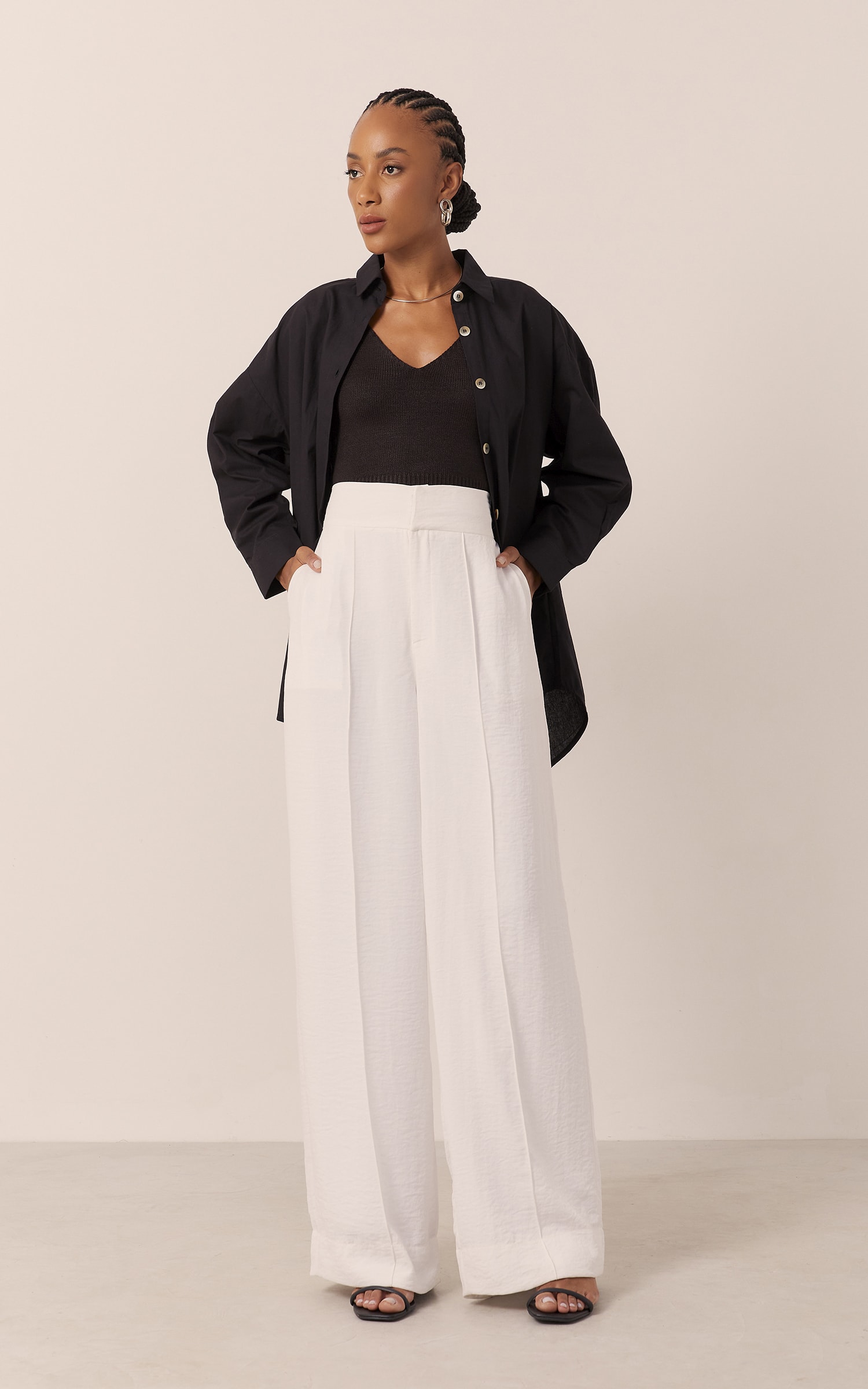 Pantalona Lapa Off White