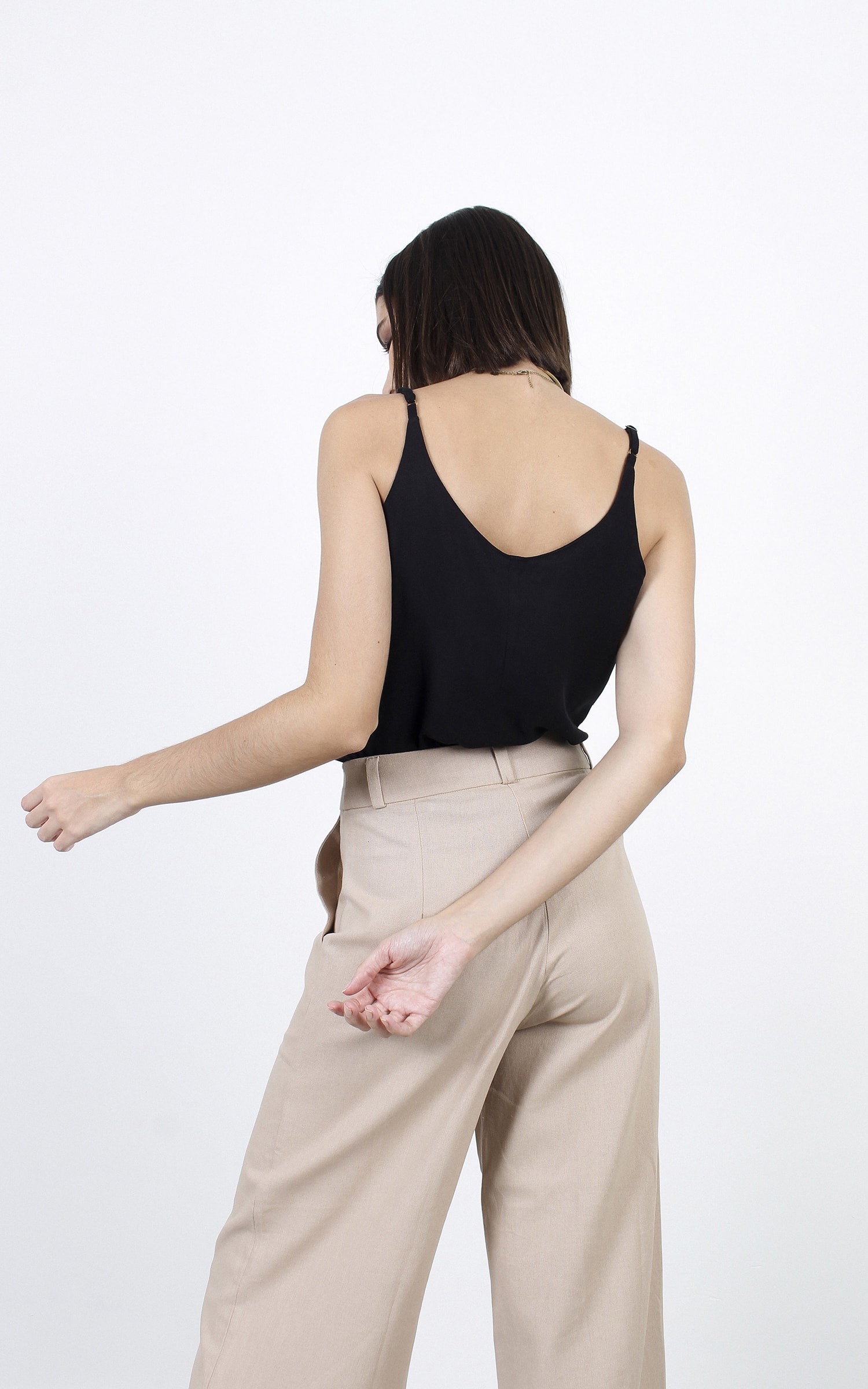 Pantalona Linho Báltico Cru