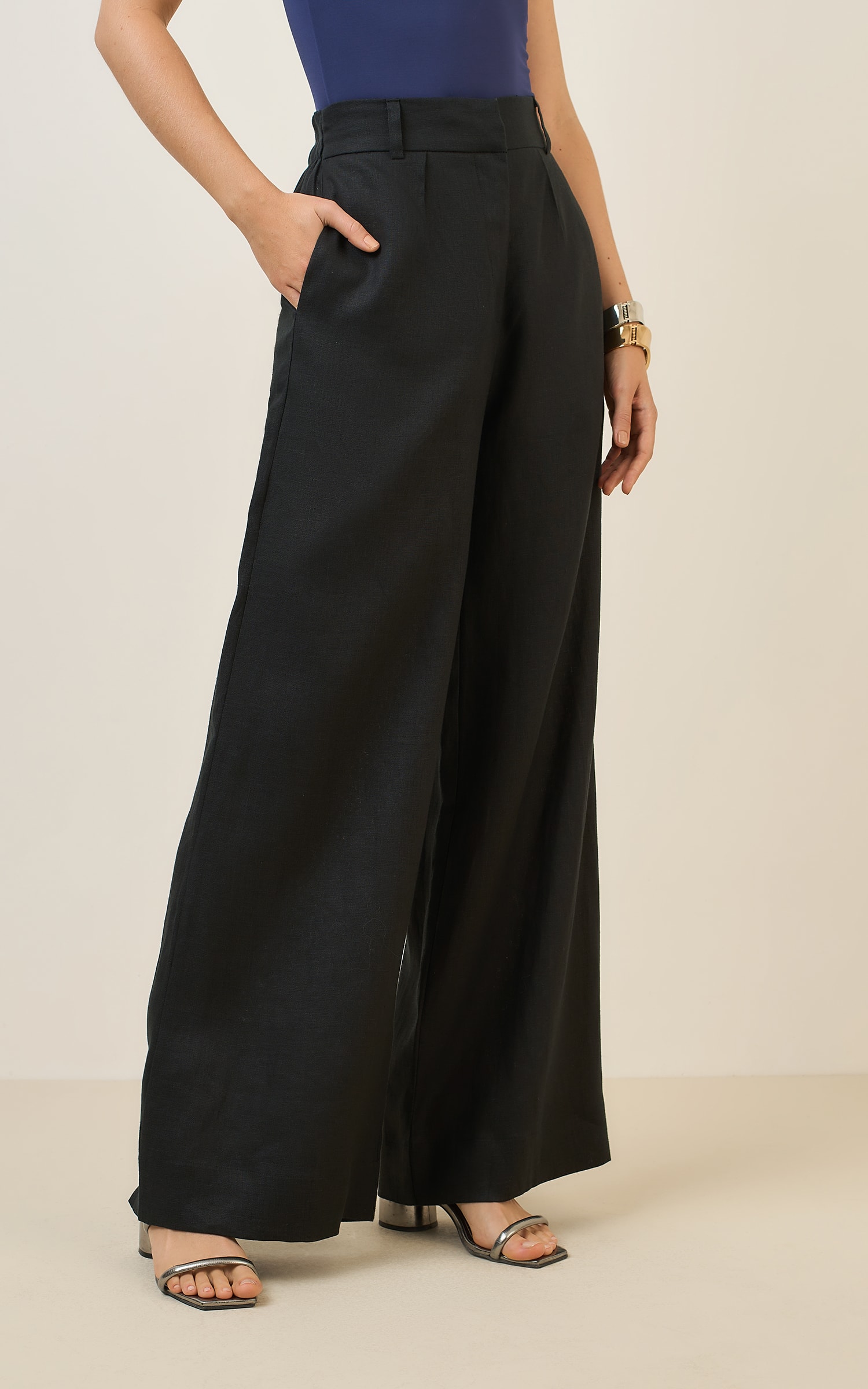 Pantalona Linho Kind Preto