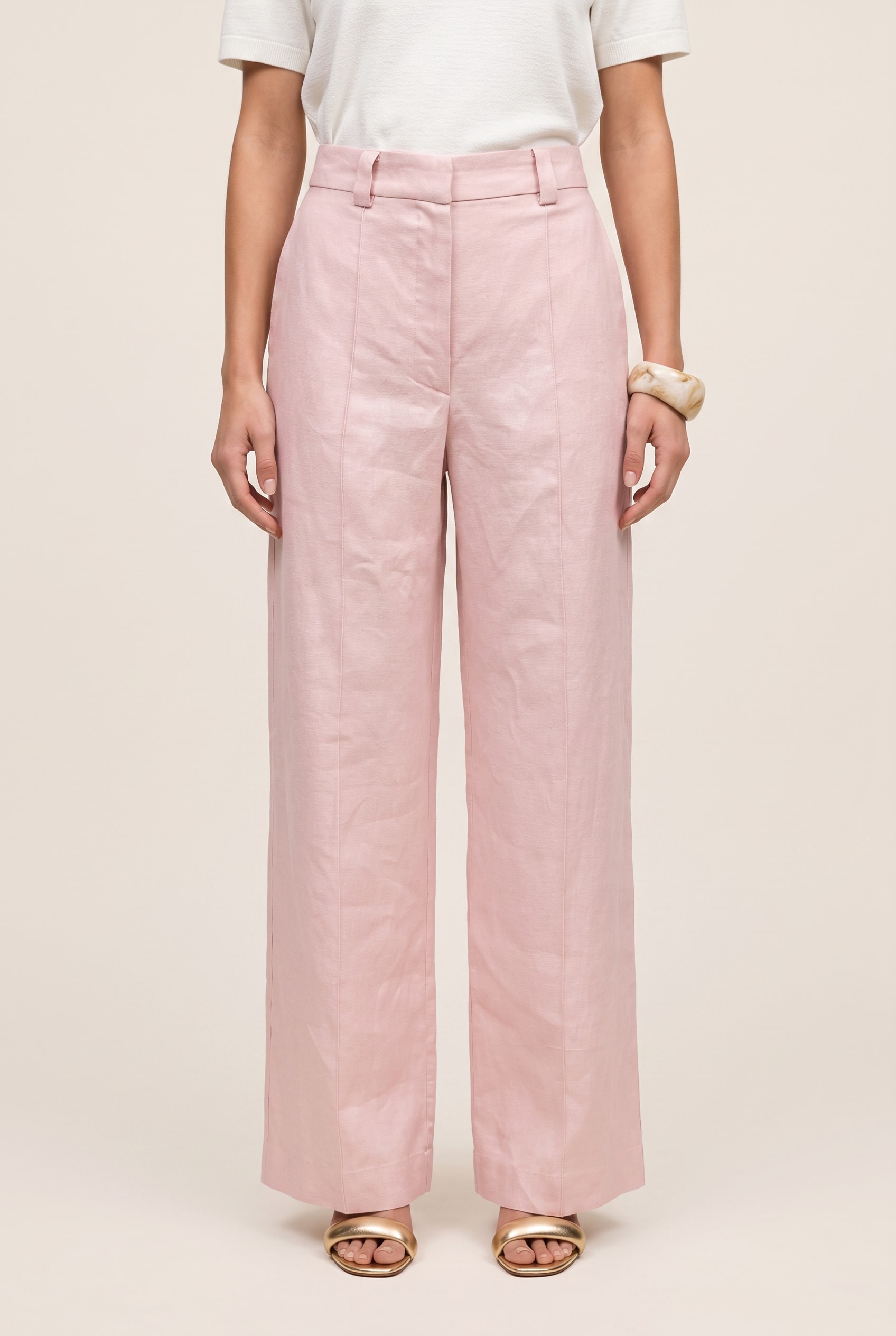 Pantalona Linho Lust Baby Pink
