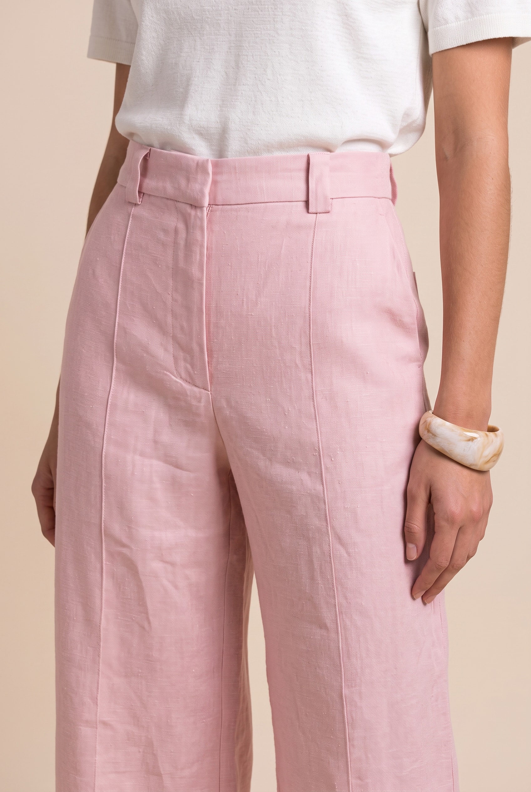 Pantalona Linho Lust Baby Pink