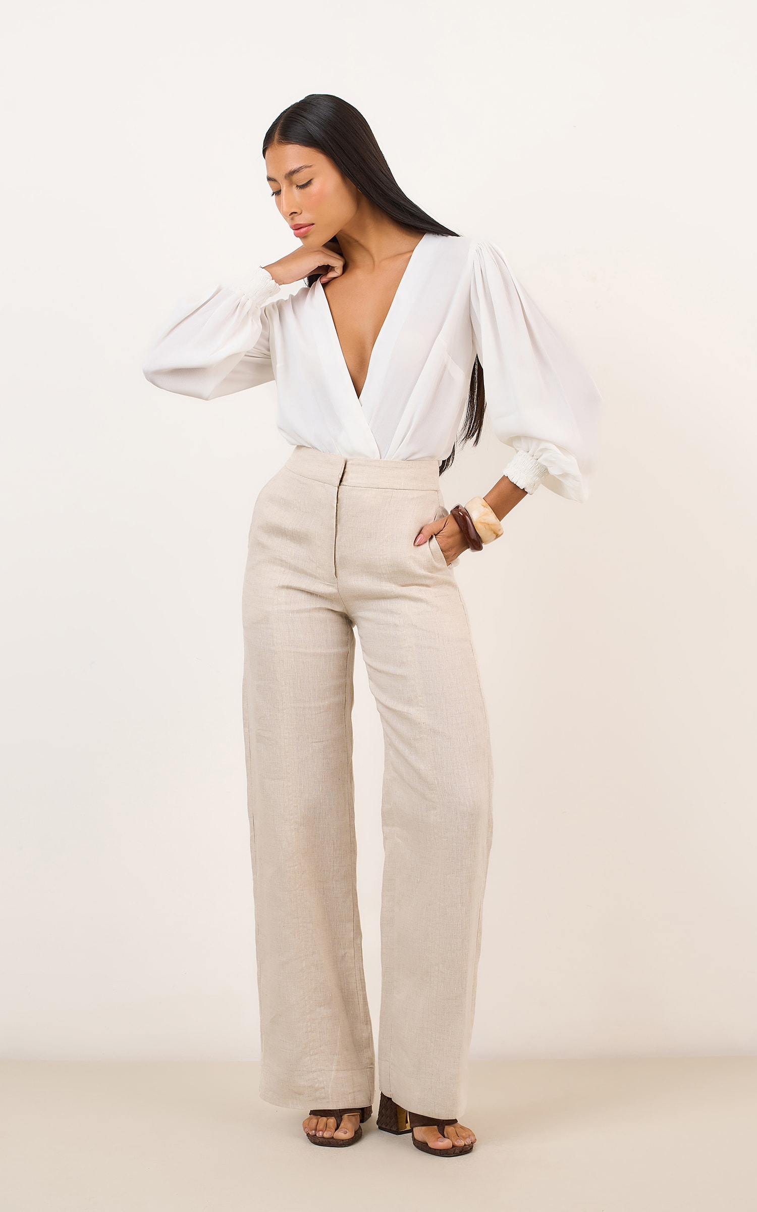 Pantalona Lungo Cru