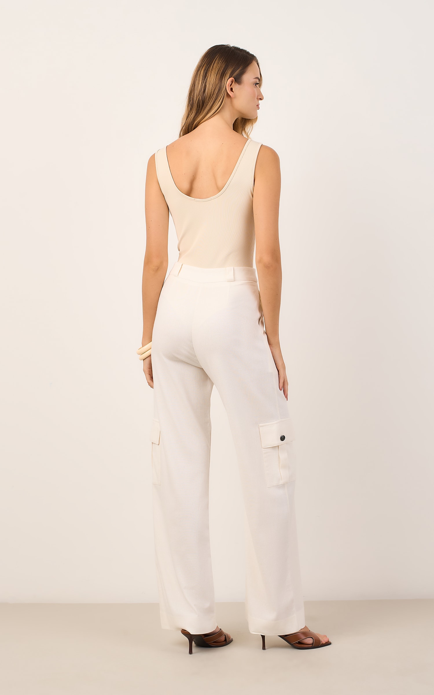 Pantalona Mar Off White
