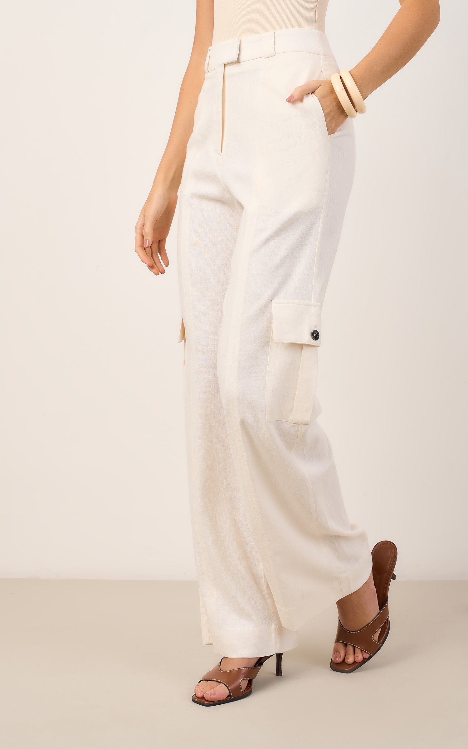 Pantalona Mar Off White