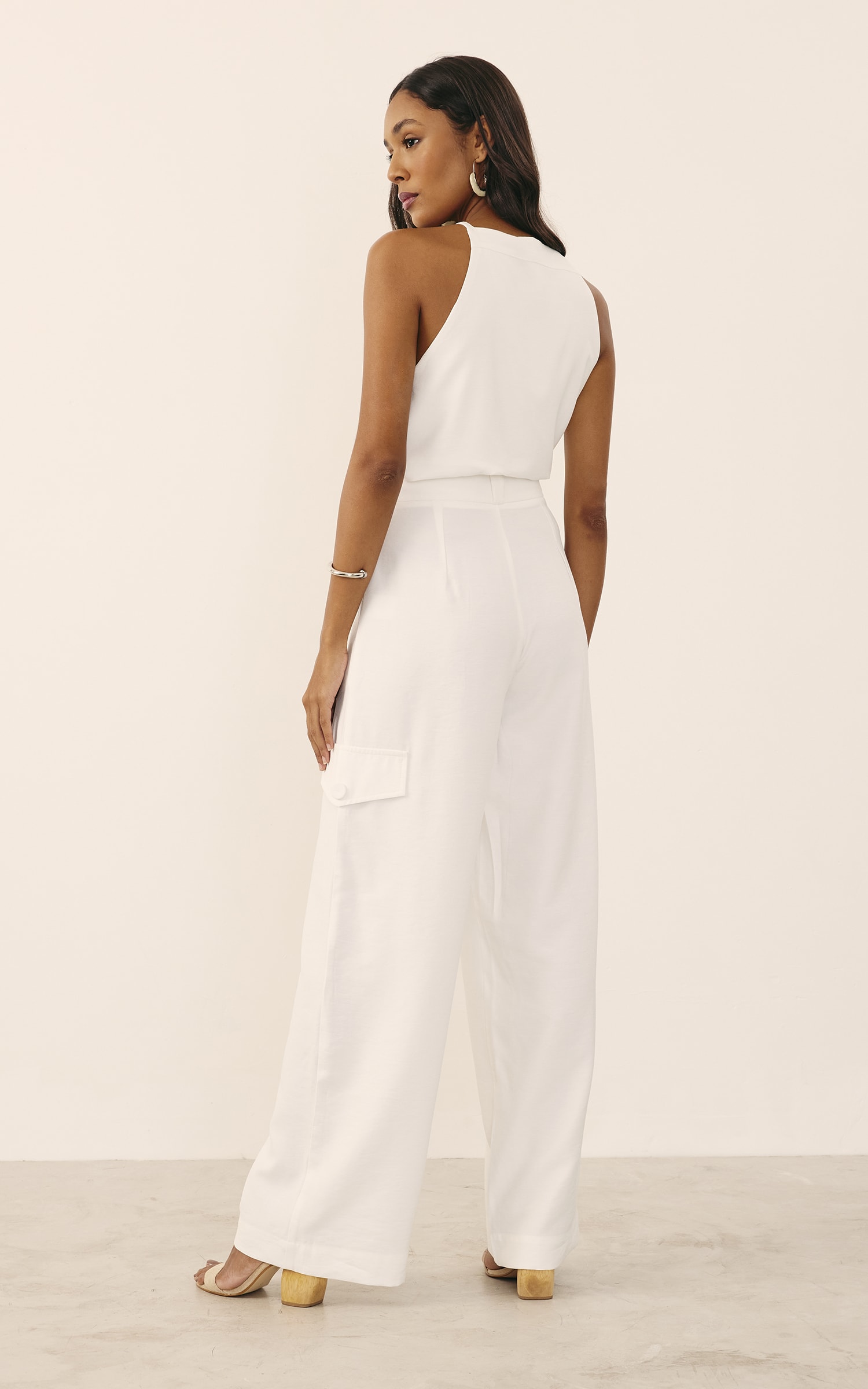 Pantalona Mind Off White