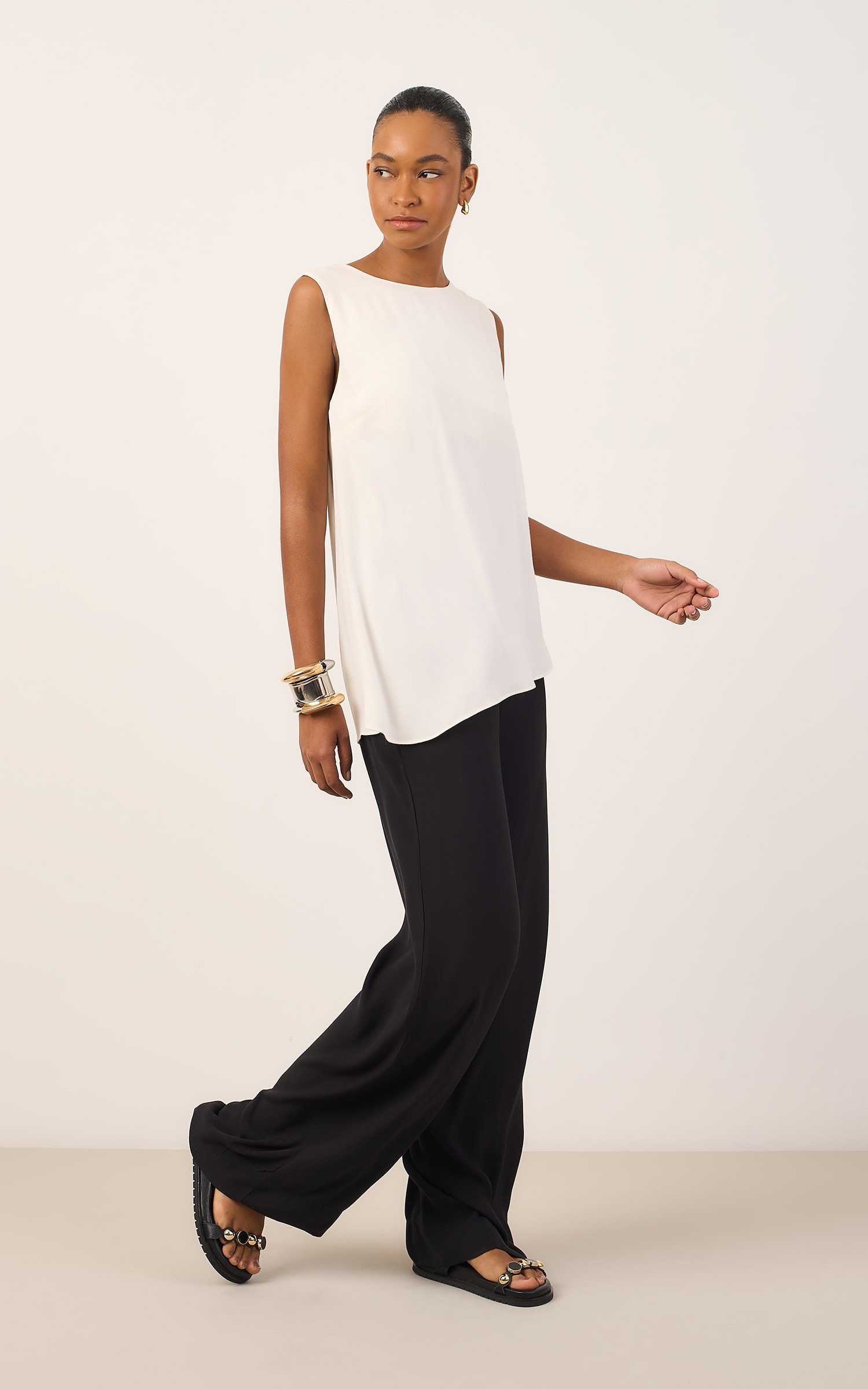 Pantalona Modern Preto