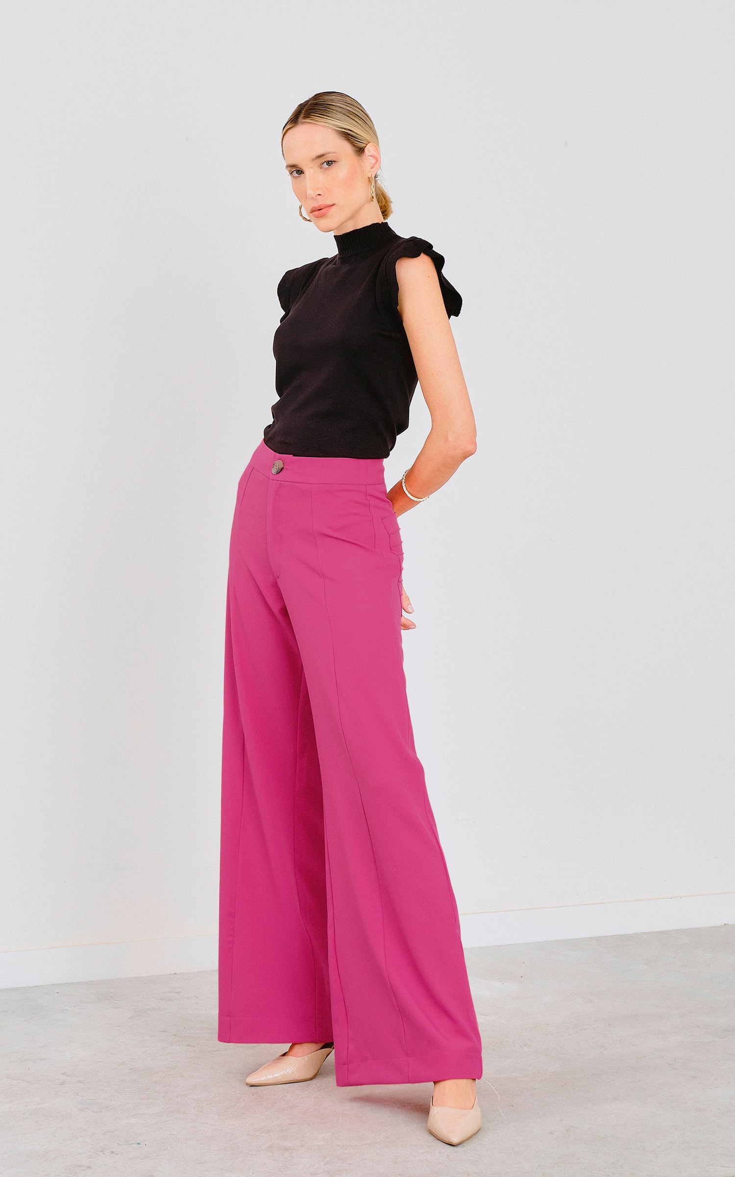 Pantalona Morena Fúcsia