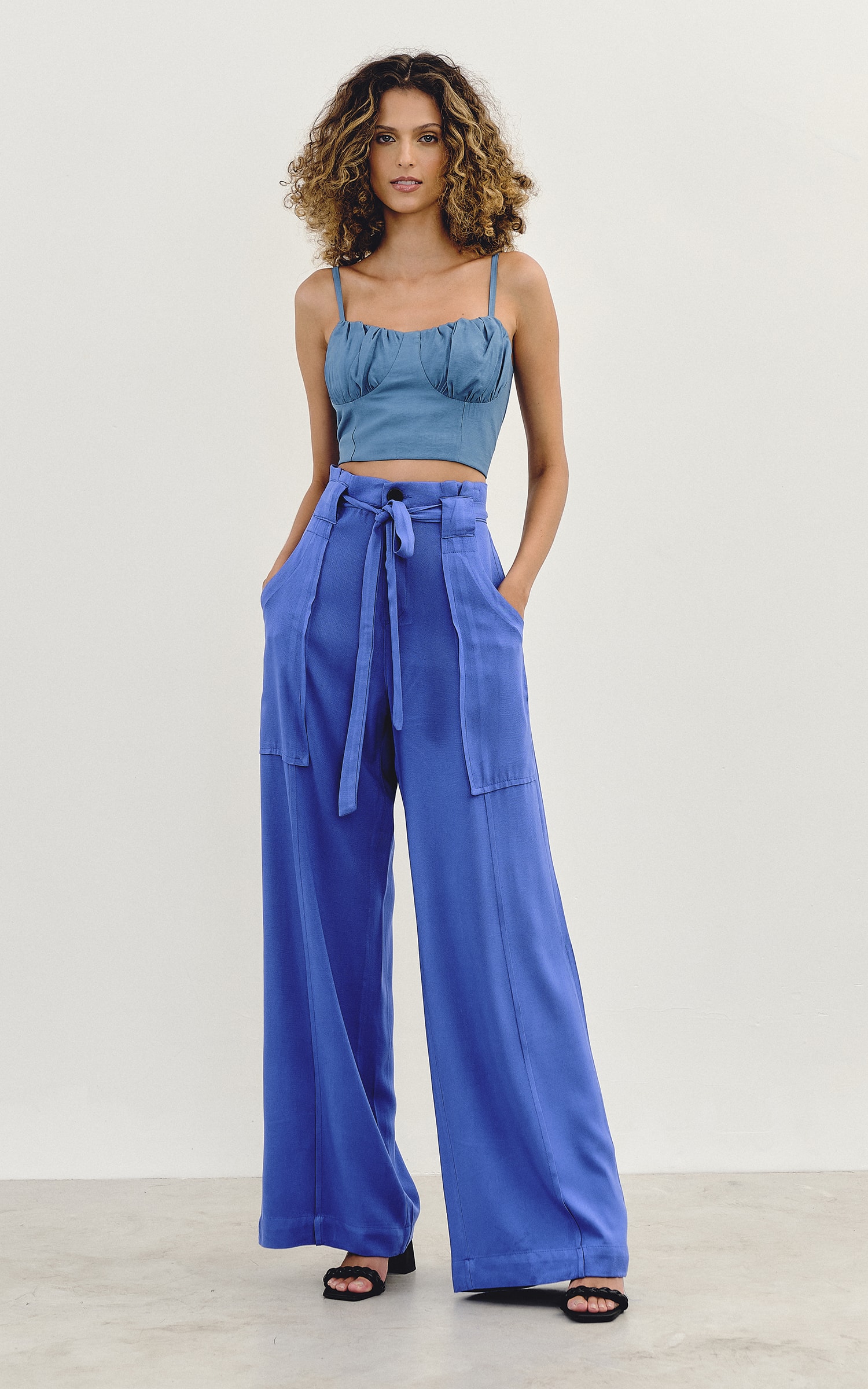 Pantalona Naturale Azul Royal