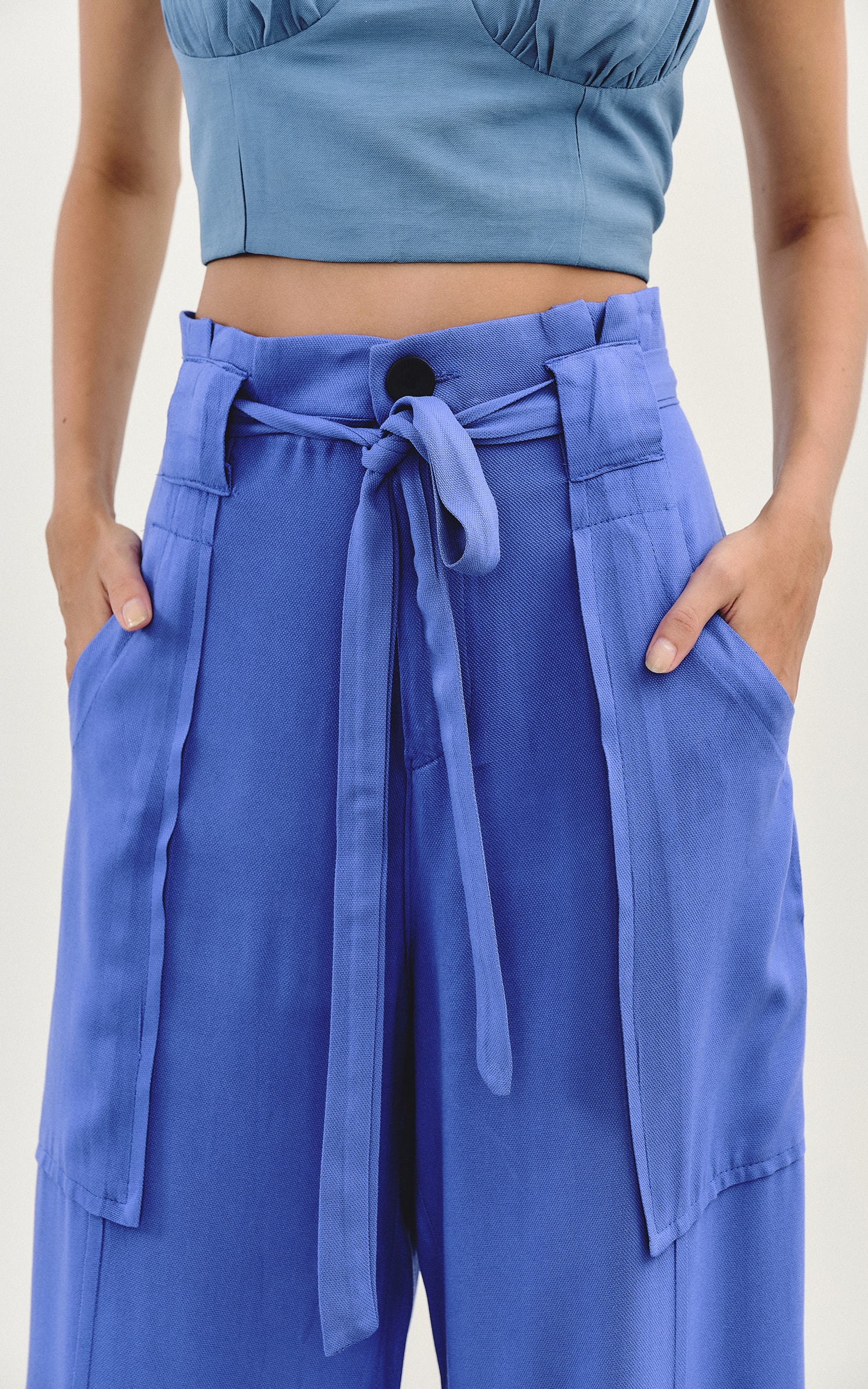 Pantalona Naturale Azul Royal