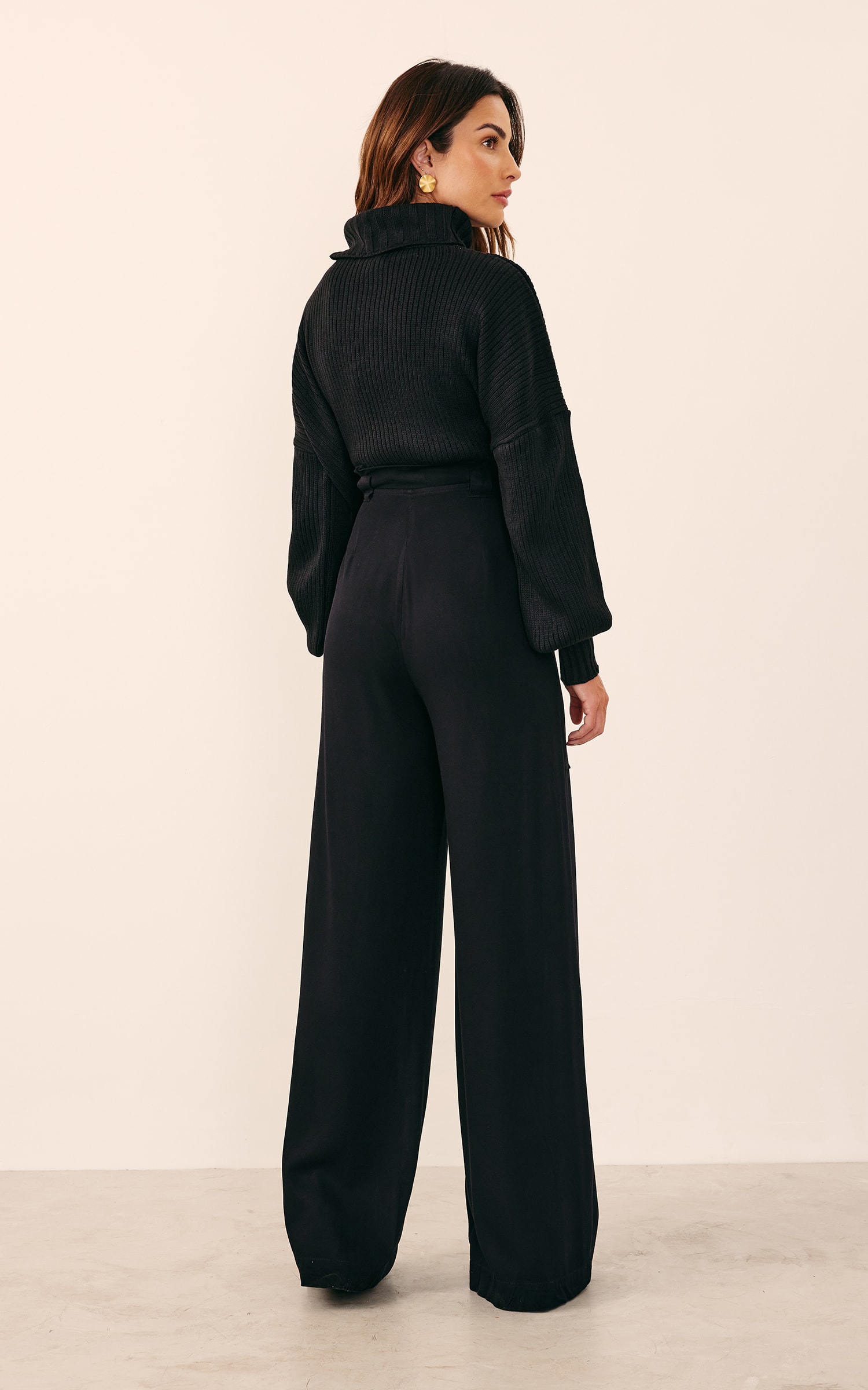 Pantalona Naturale Preto