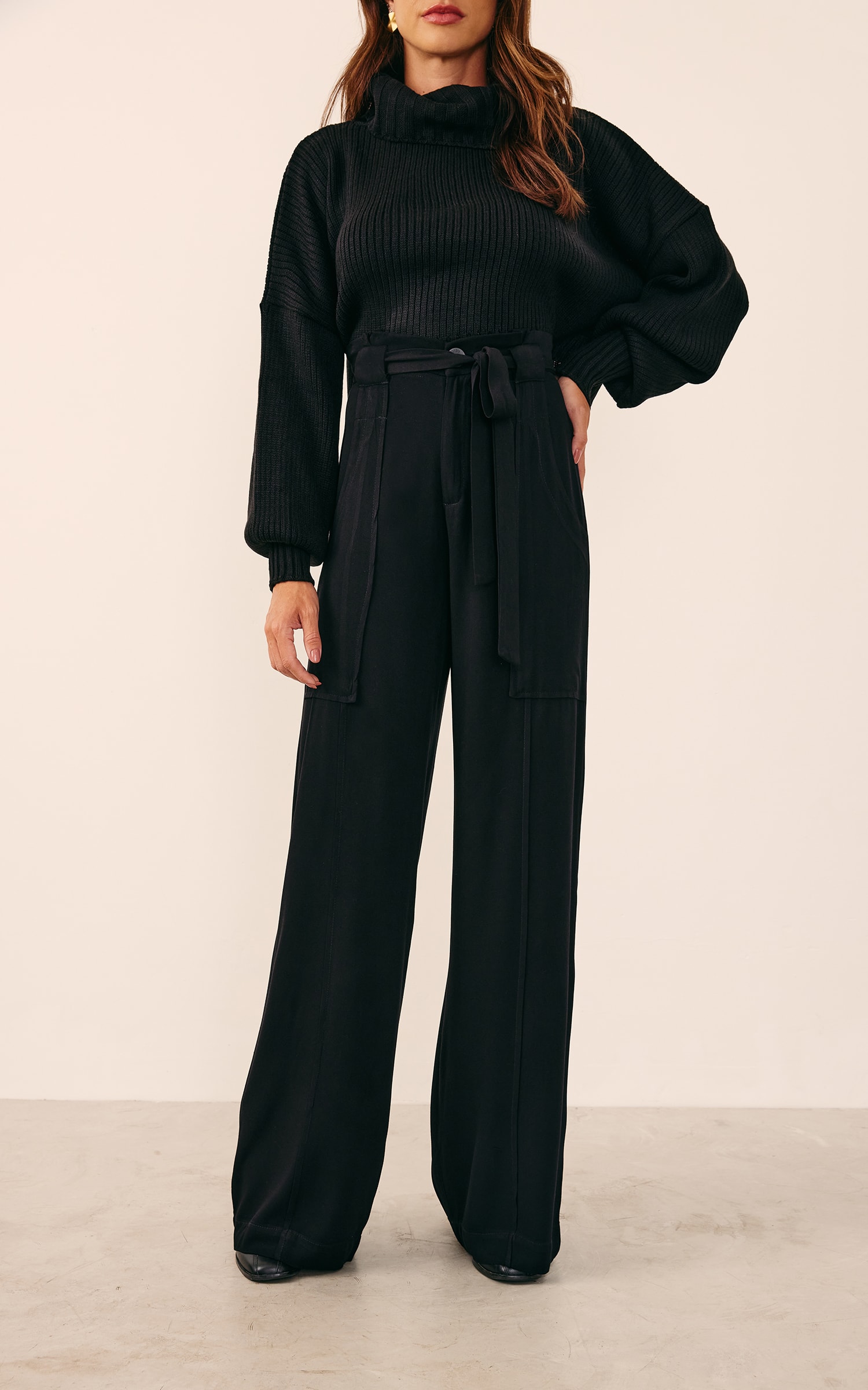 Pantalona Naturale Preto