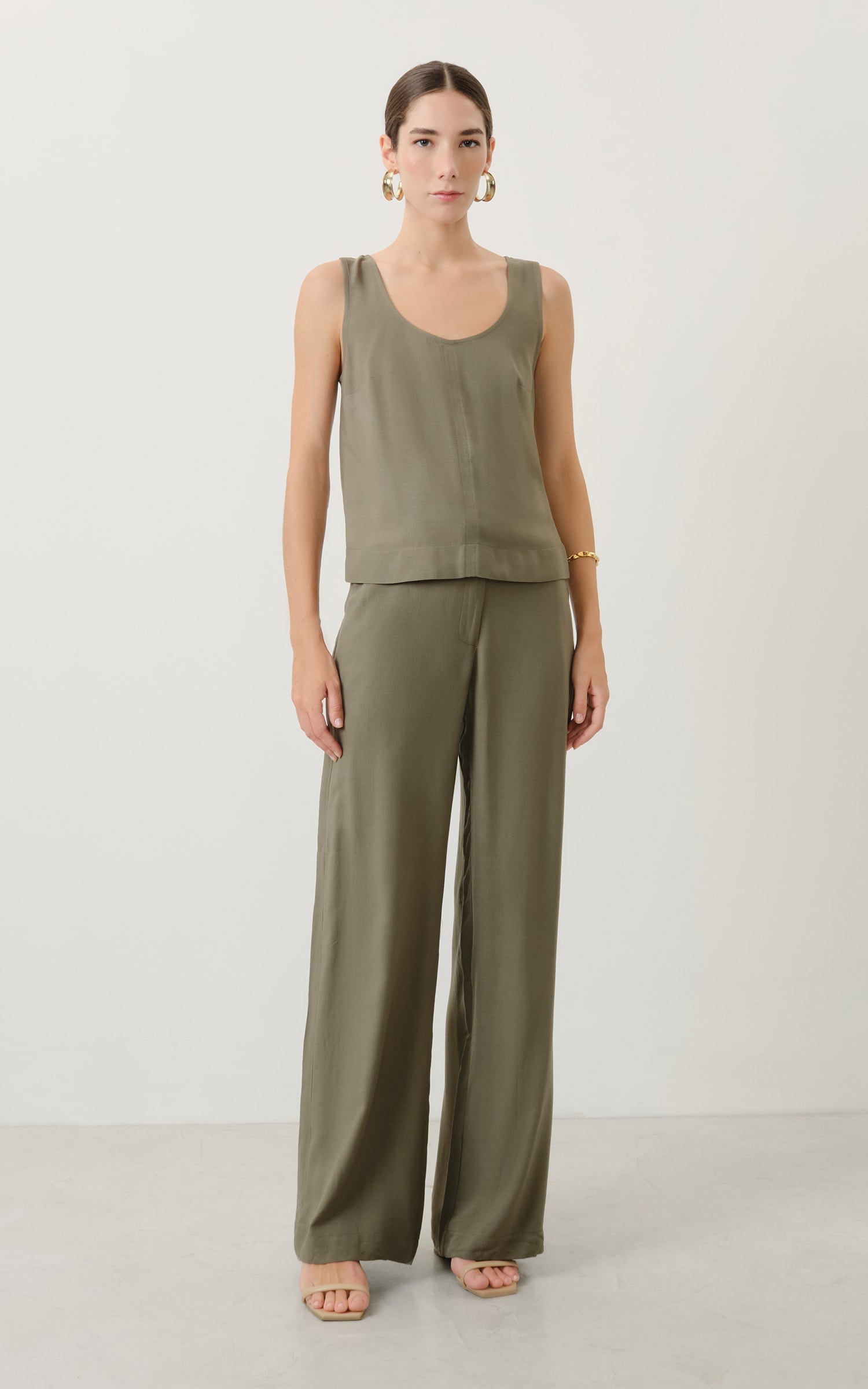 Pantalona Nepal Verde Musgo