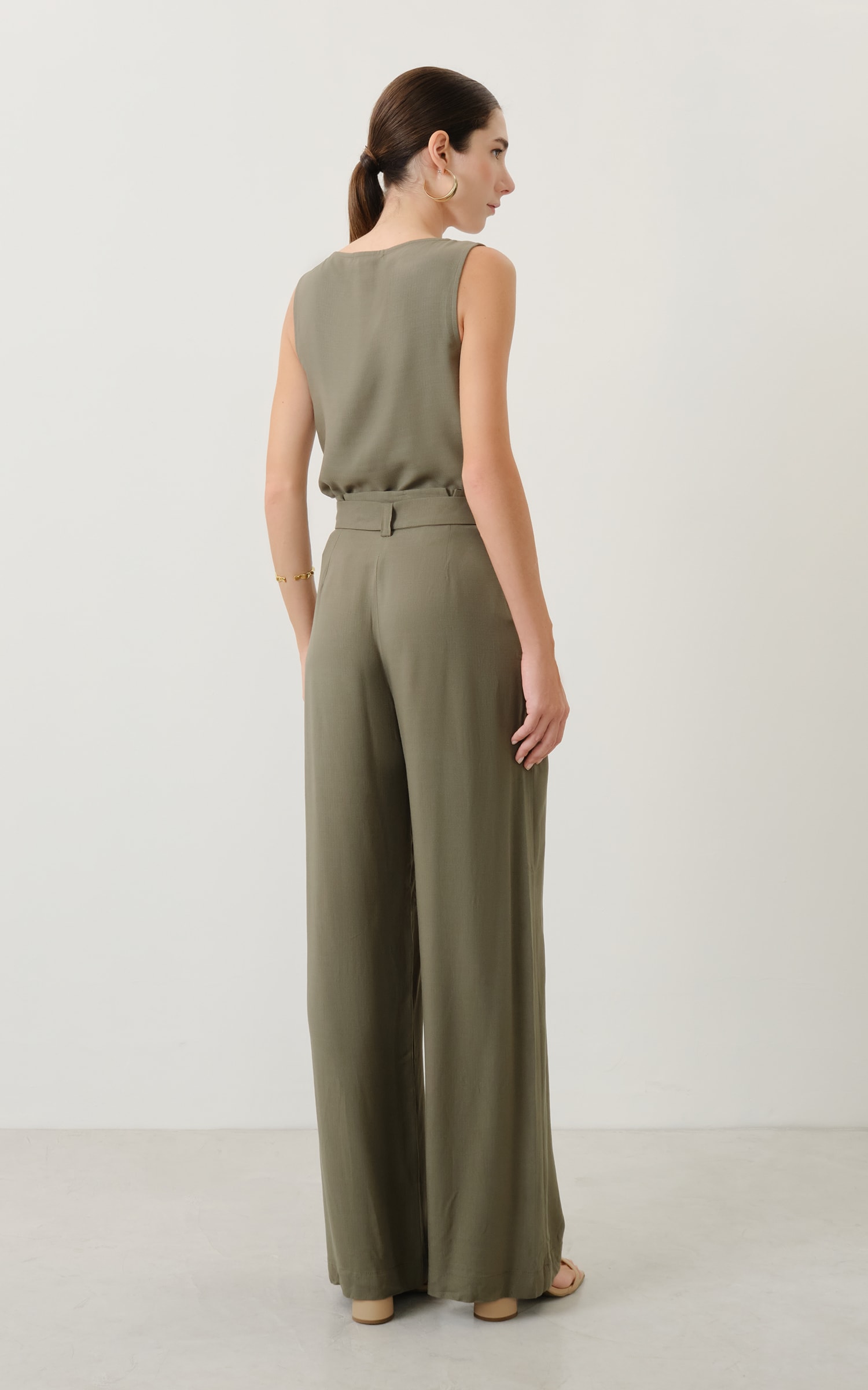 Pantalona Nepal Verde Musgo