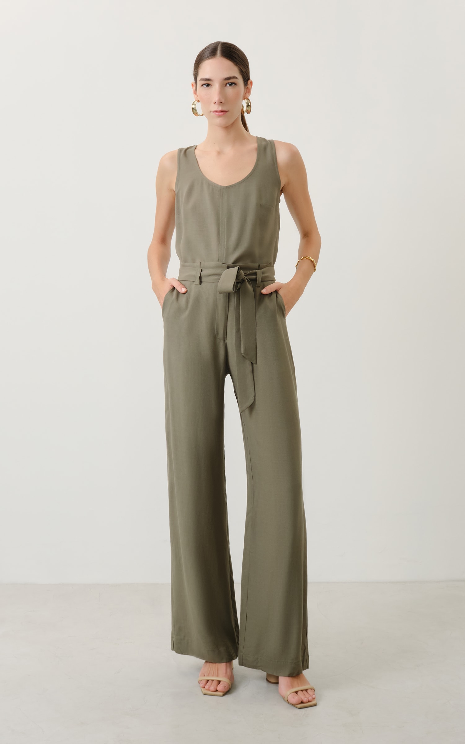Pantalona Nepal Verde Musgo