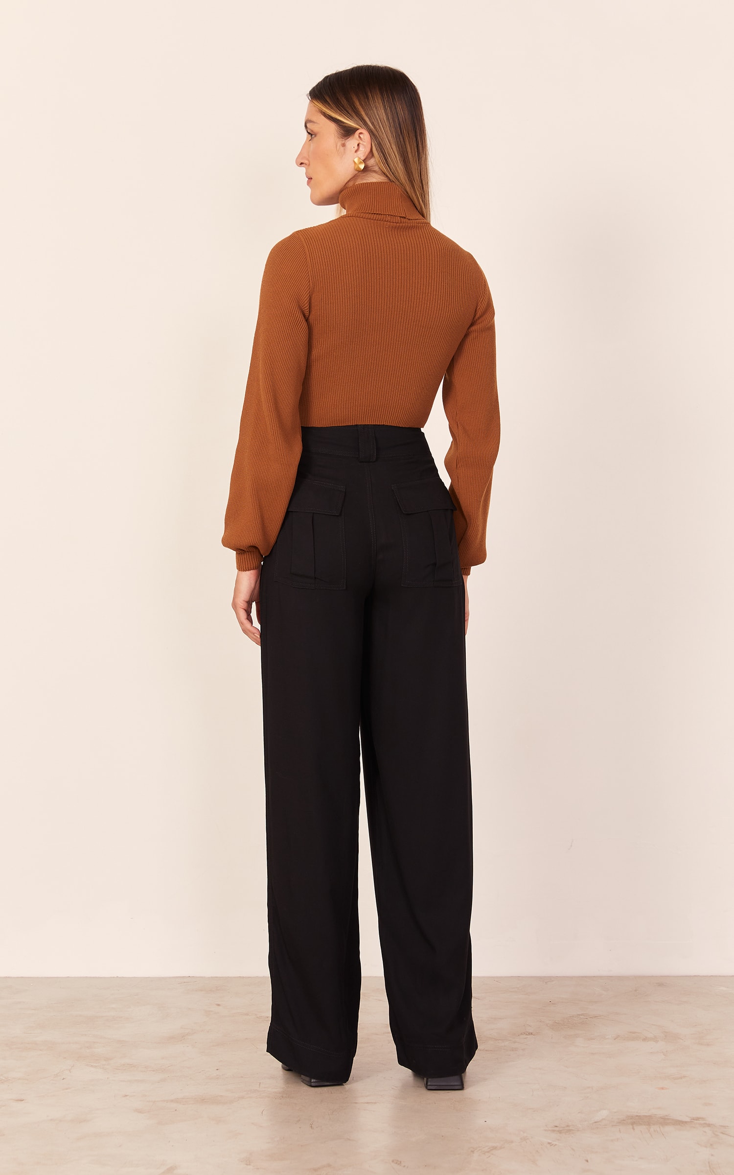 Pantalona Oasis Preto