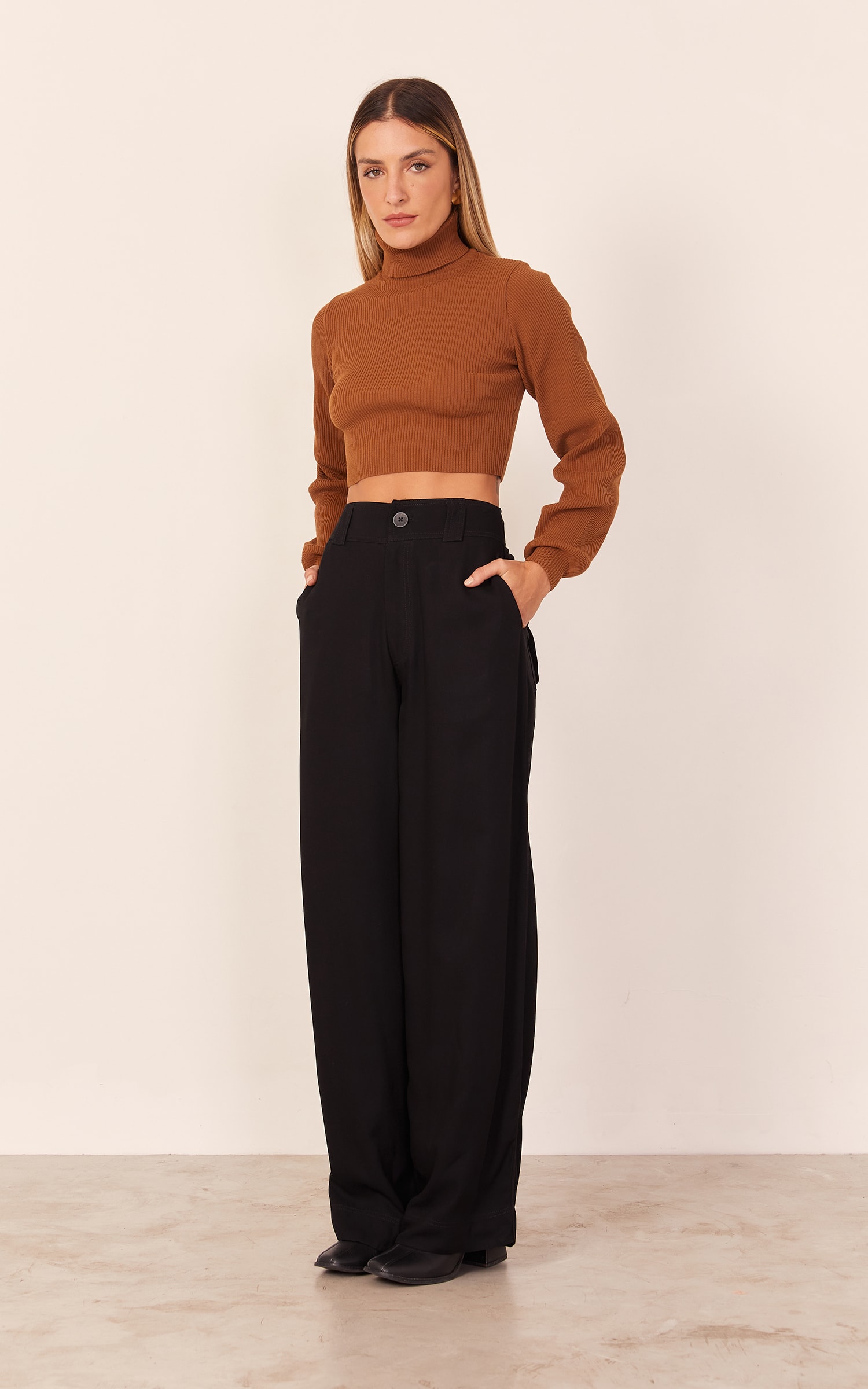 Pantalona Oasis Preto