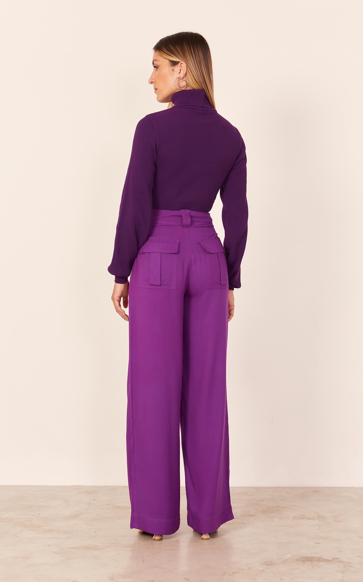 Pantalona Oasis Roxo