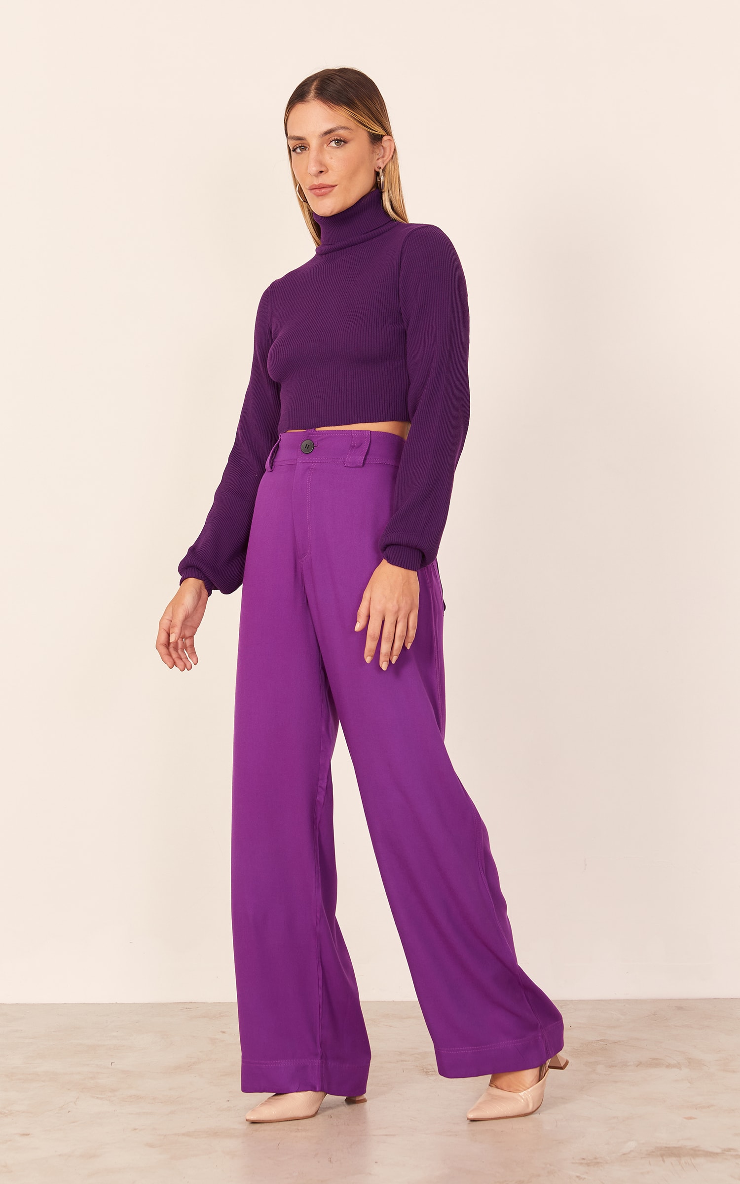 Pantalona Oasis Roxo