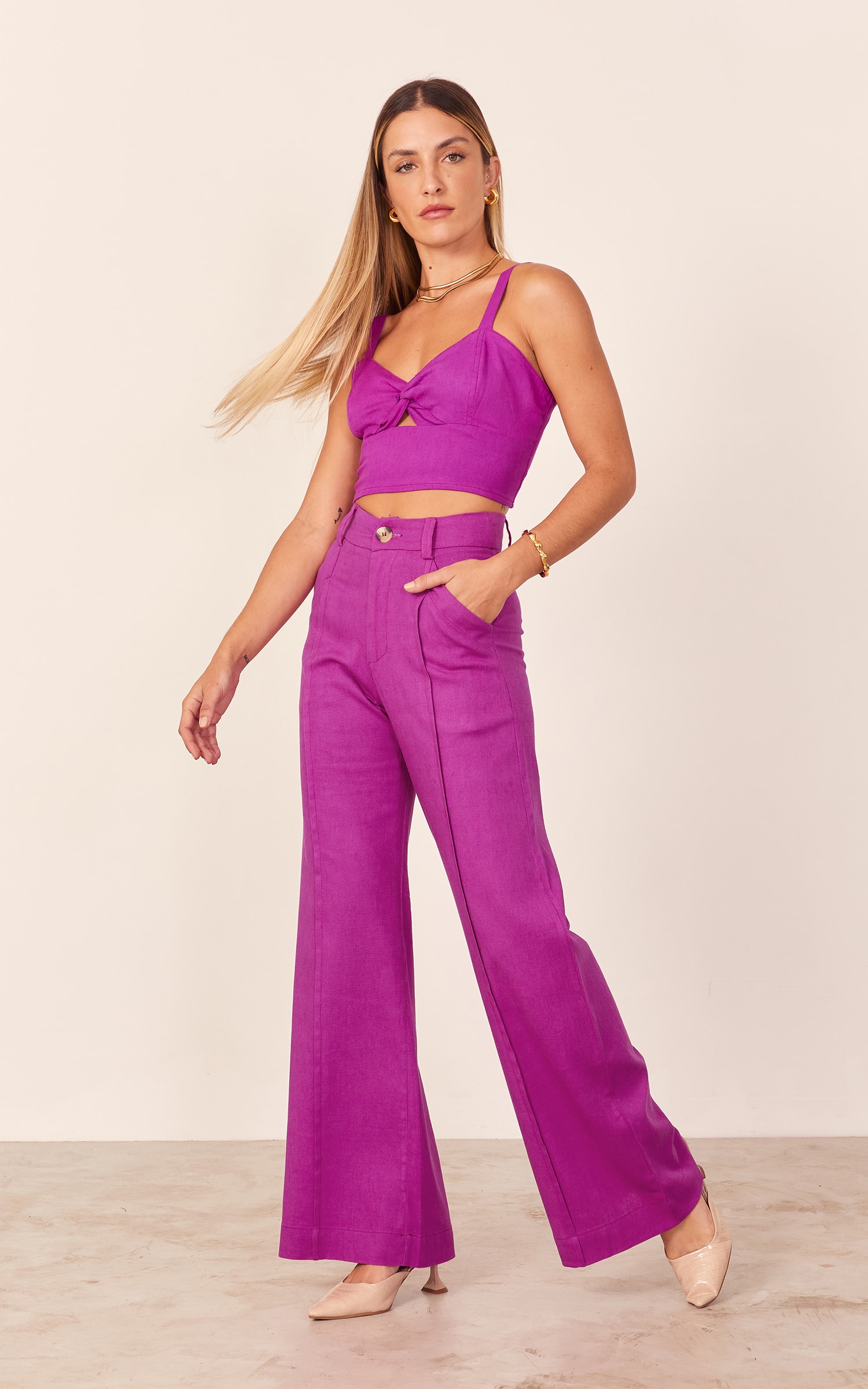 Pantalona Origem Fúcsia
