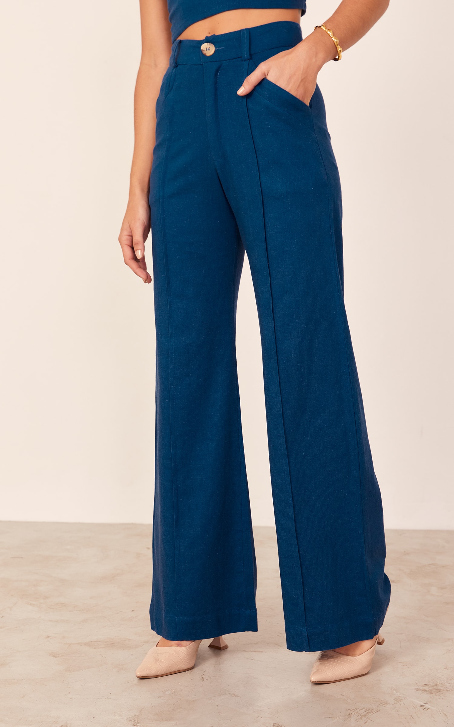 Pantalona Origem Marinho