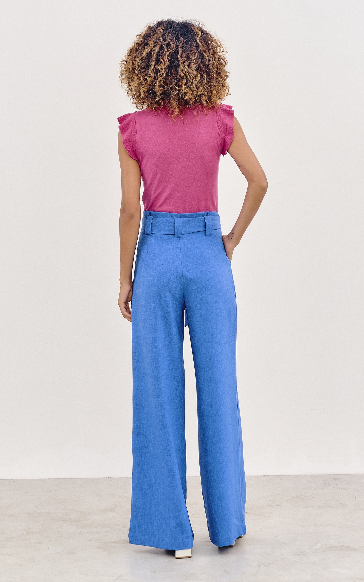 Pantalona Paraíso Azul