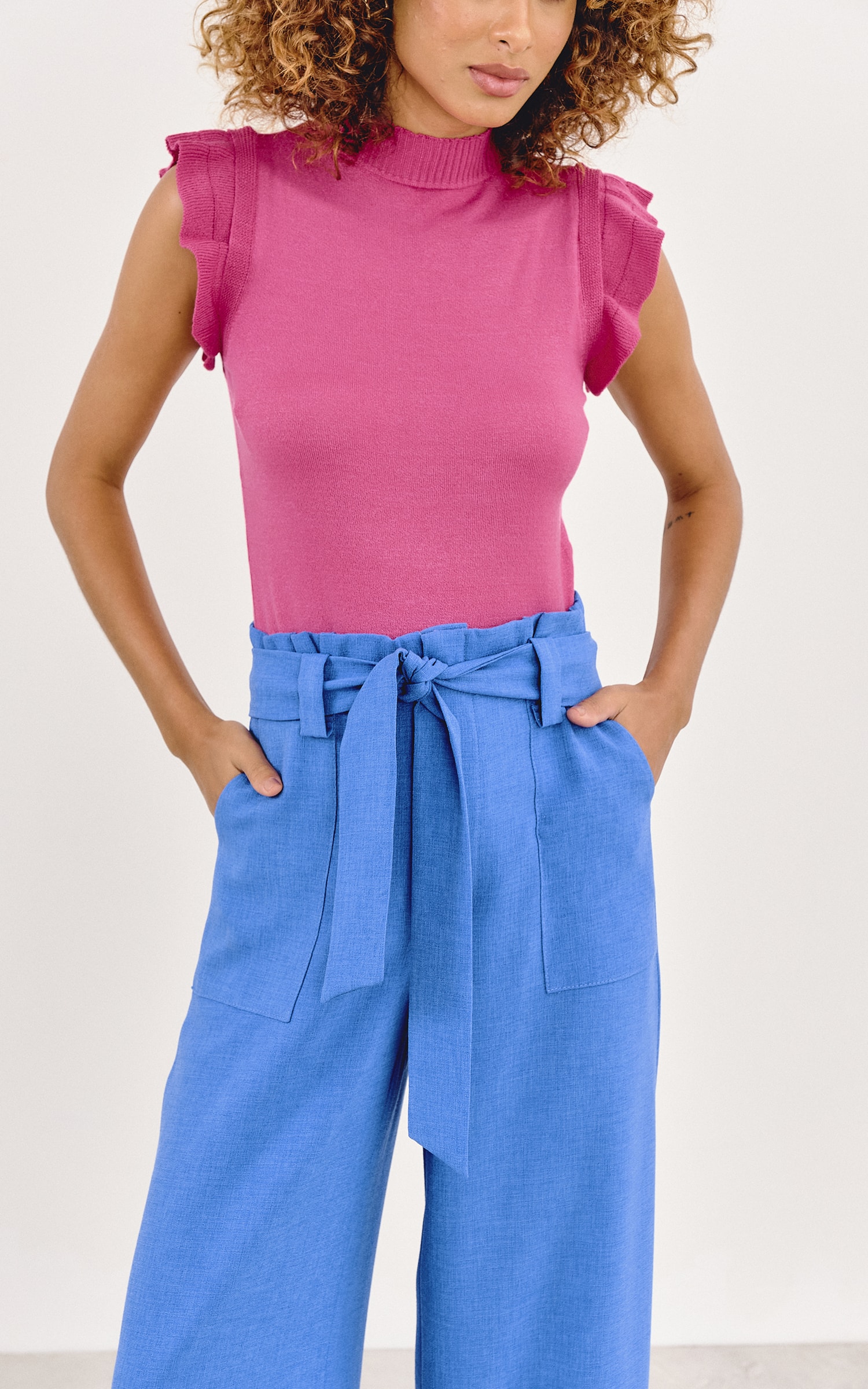 Pantalona Paraíso Azul