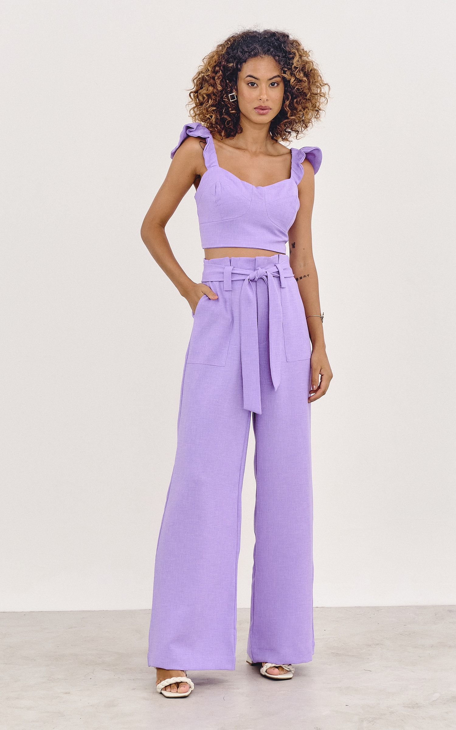 Pantalona Paraíso Lavanda
