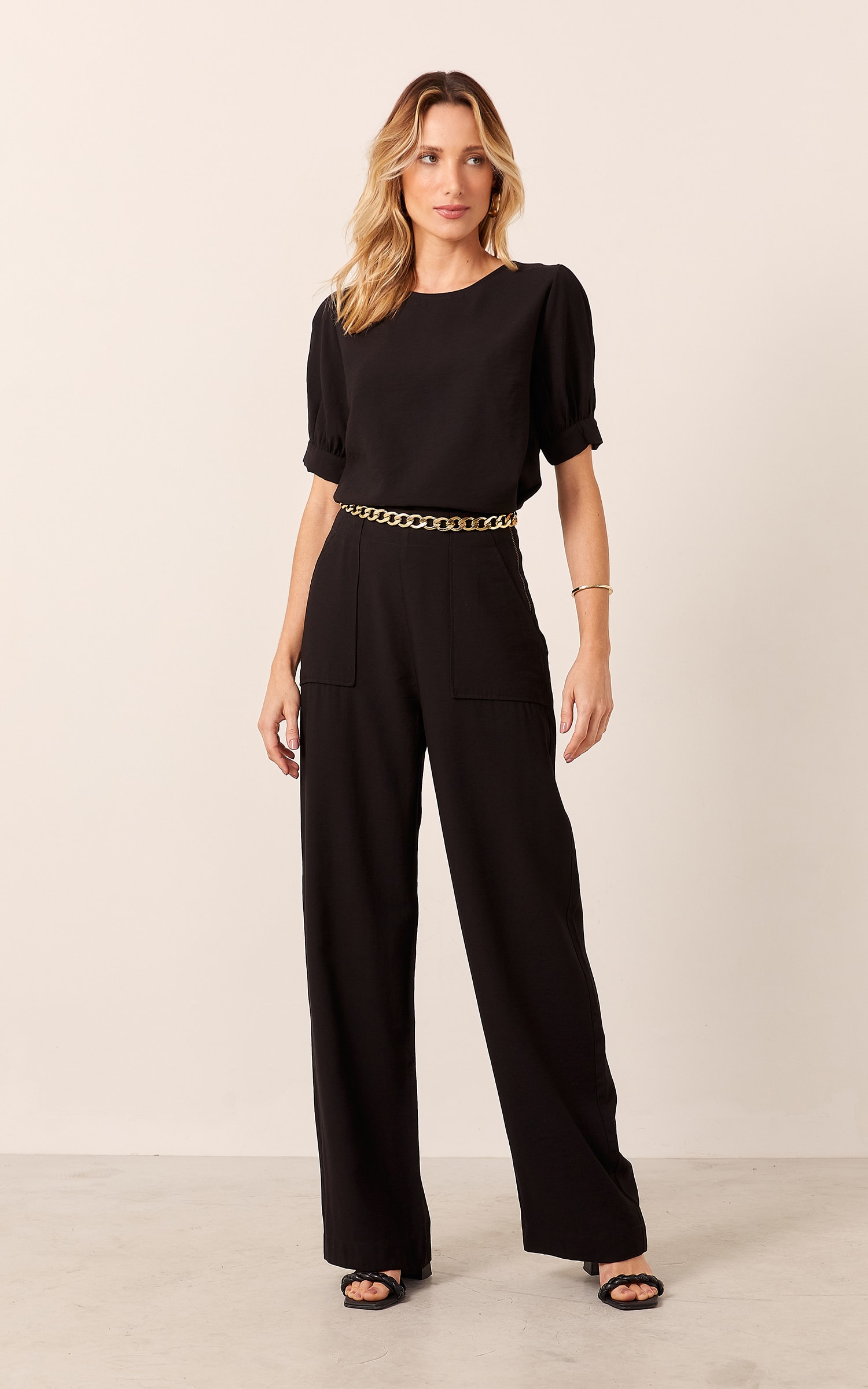 Pantalona Pérola Preto