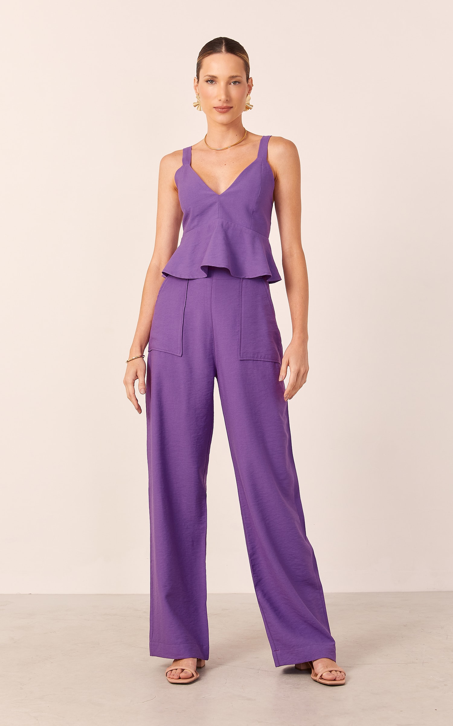 Pantalona Pérola Roxo