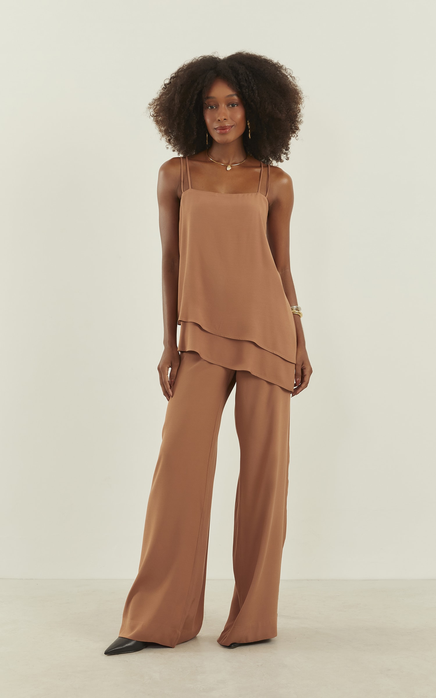 Pantalona Ravena Amêndoa
