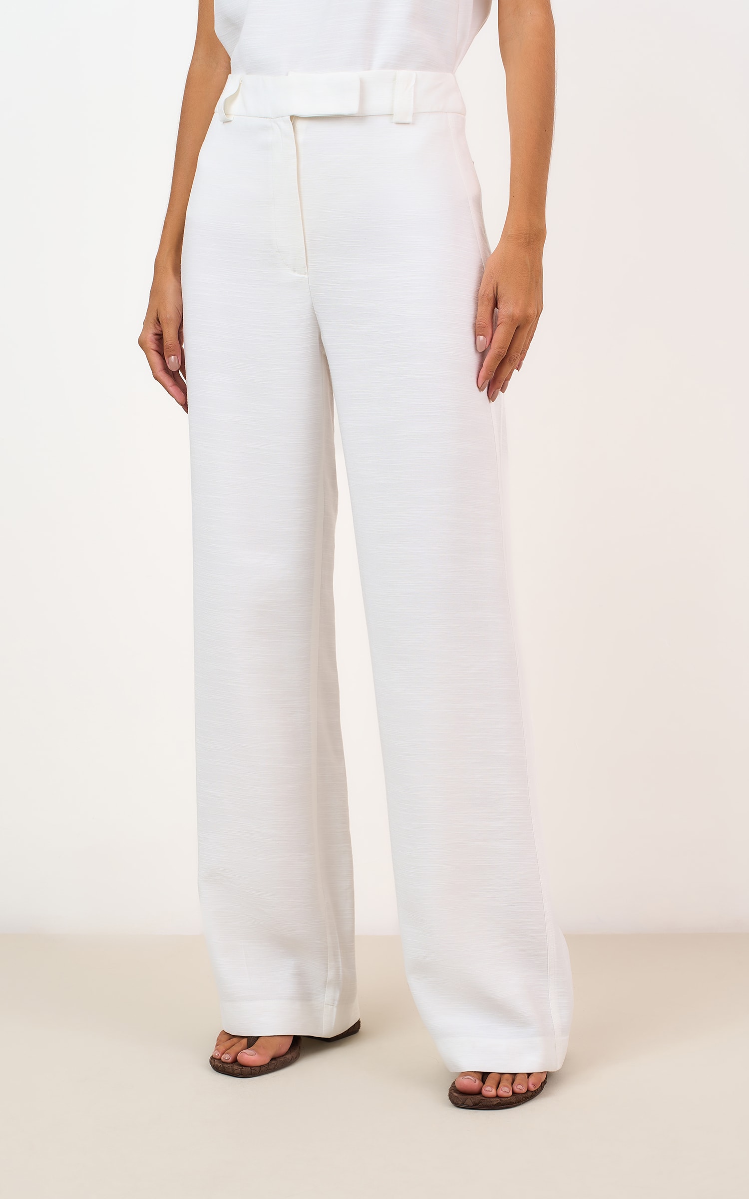 Pantalona Ristretto Off White