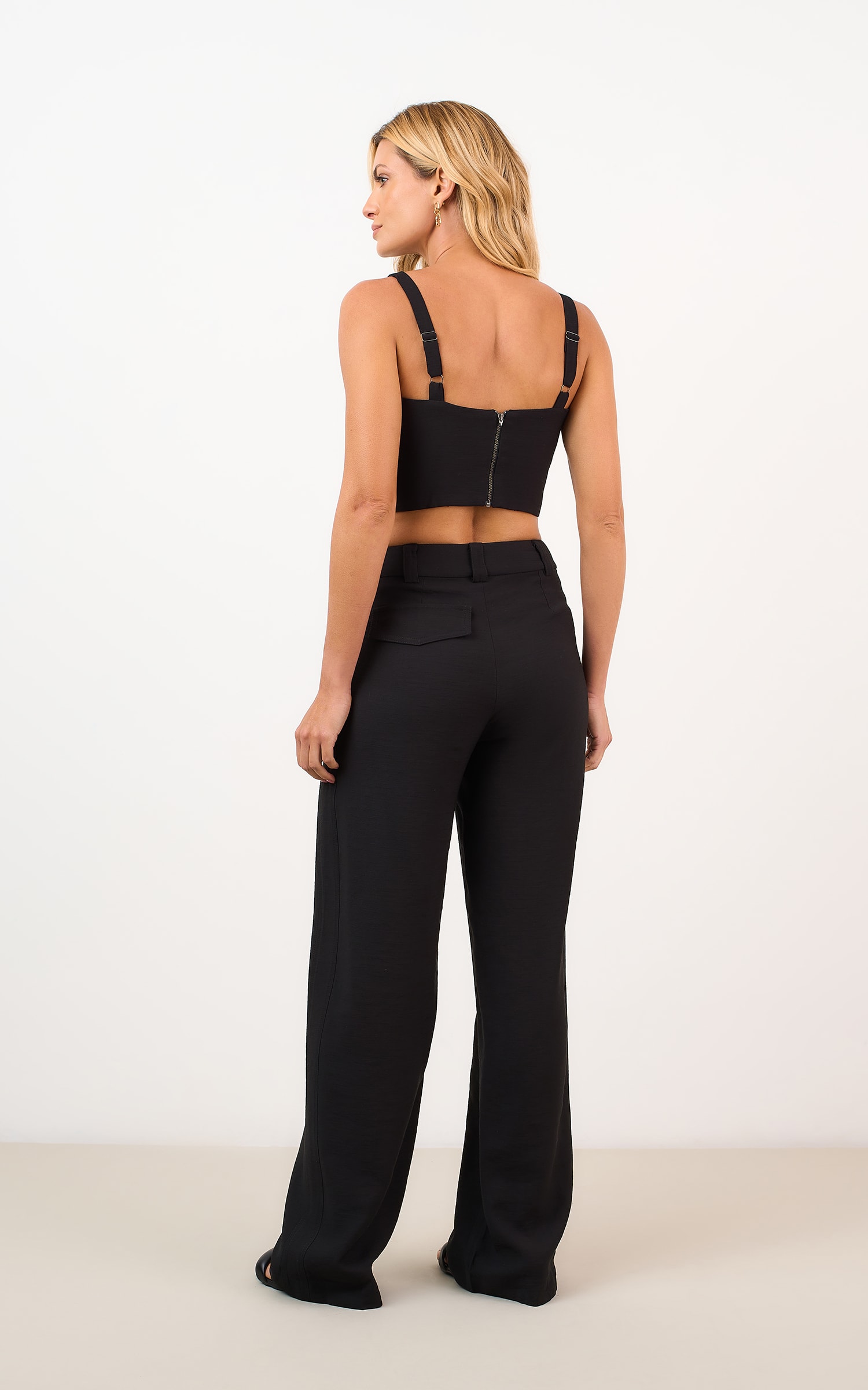 Pantalona Ristretto Preto