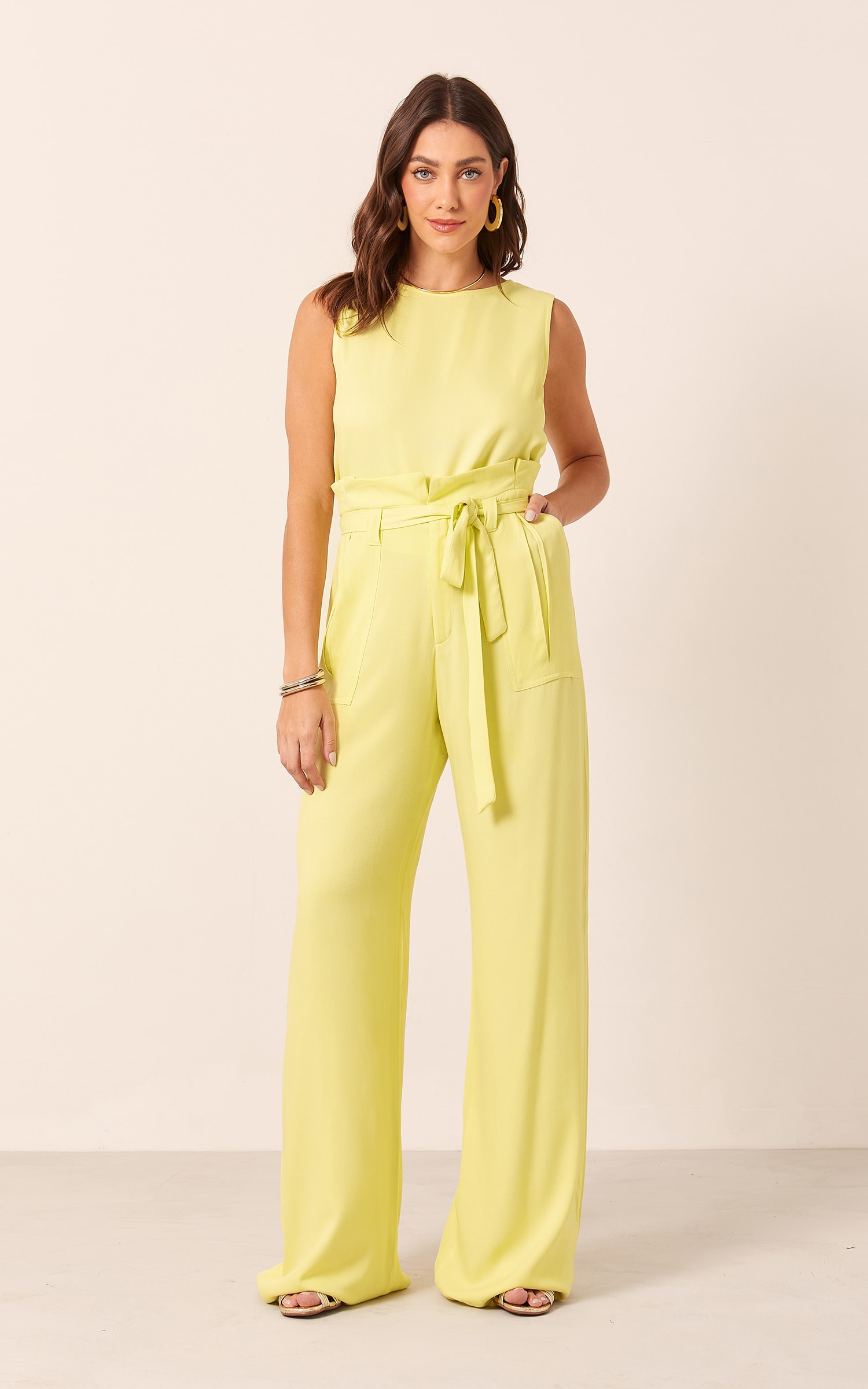 Pantalona Space Amarelo