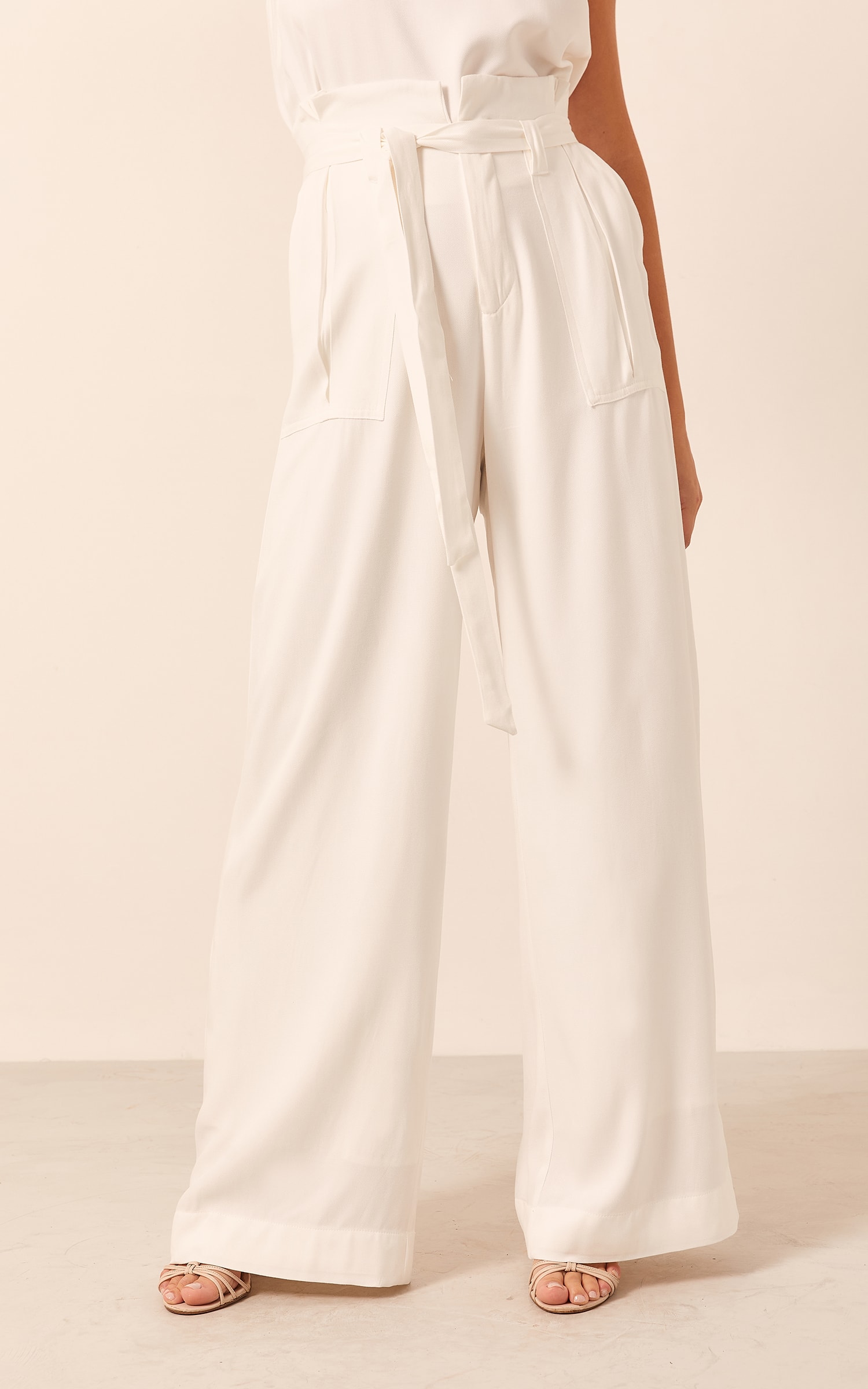 Pantalona Space Off White