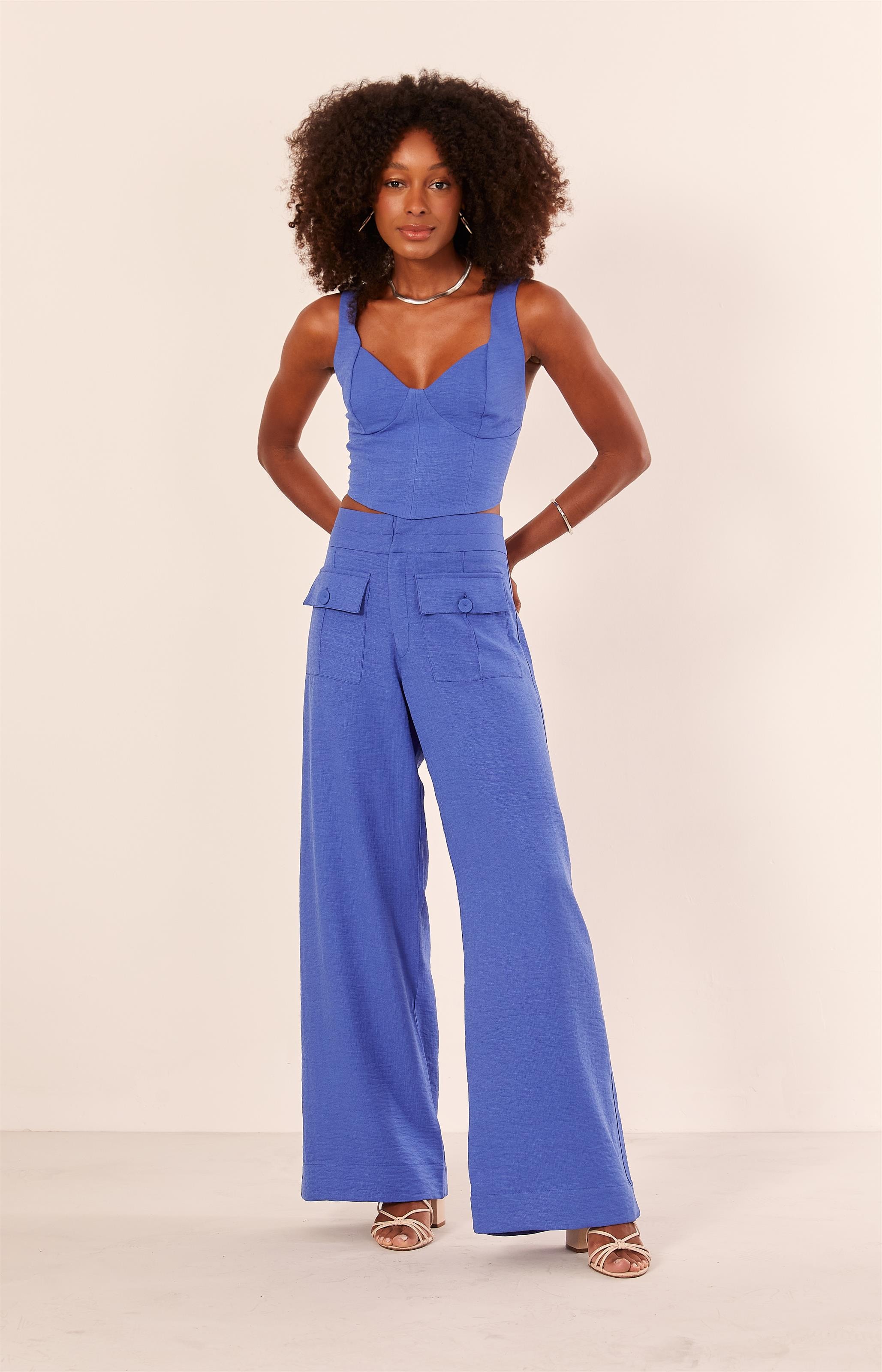 Pantalona Style Azul Royal
