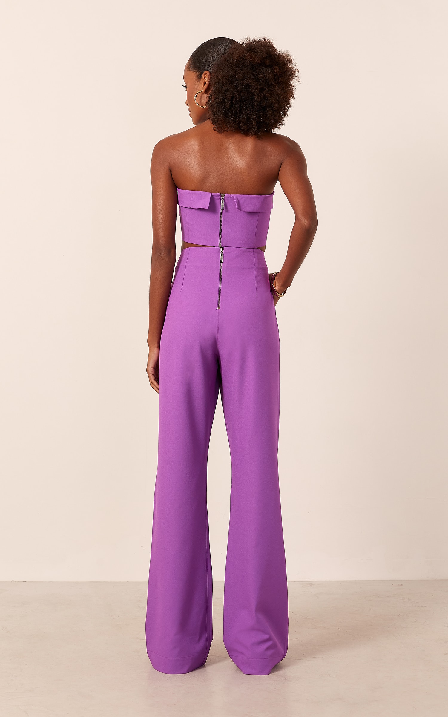 Pantalona Sweet Flare Roxo